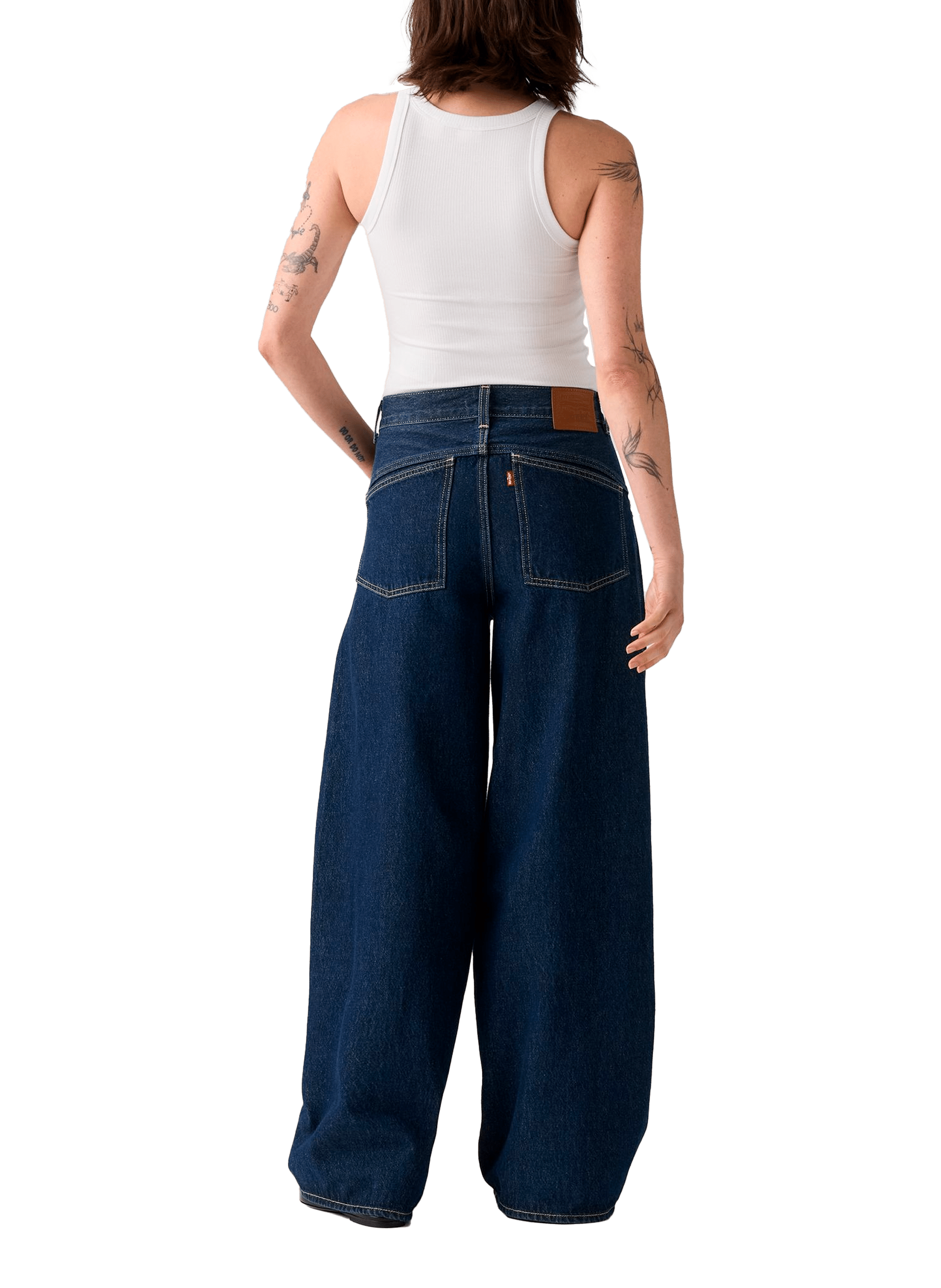 Jean large  LEVI'S Noir