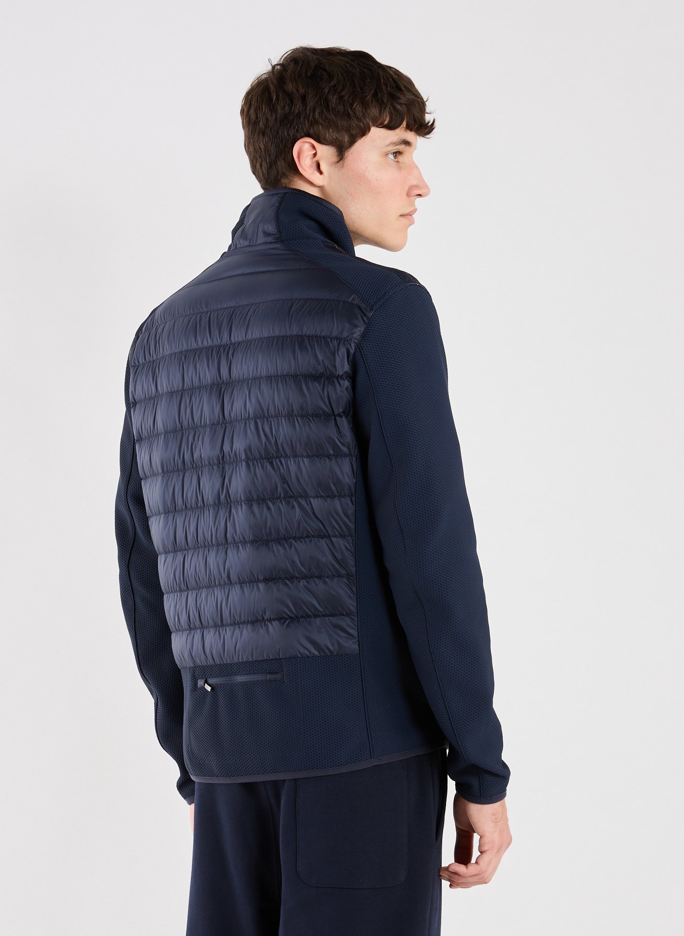 Quilted straight blouse PARAJUMPERS Blue
