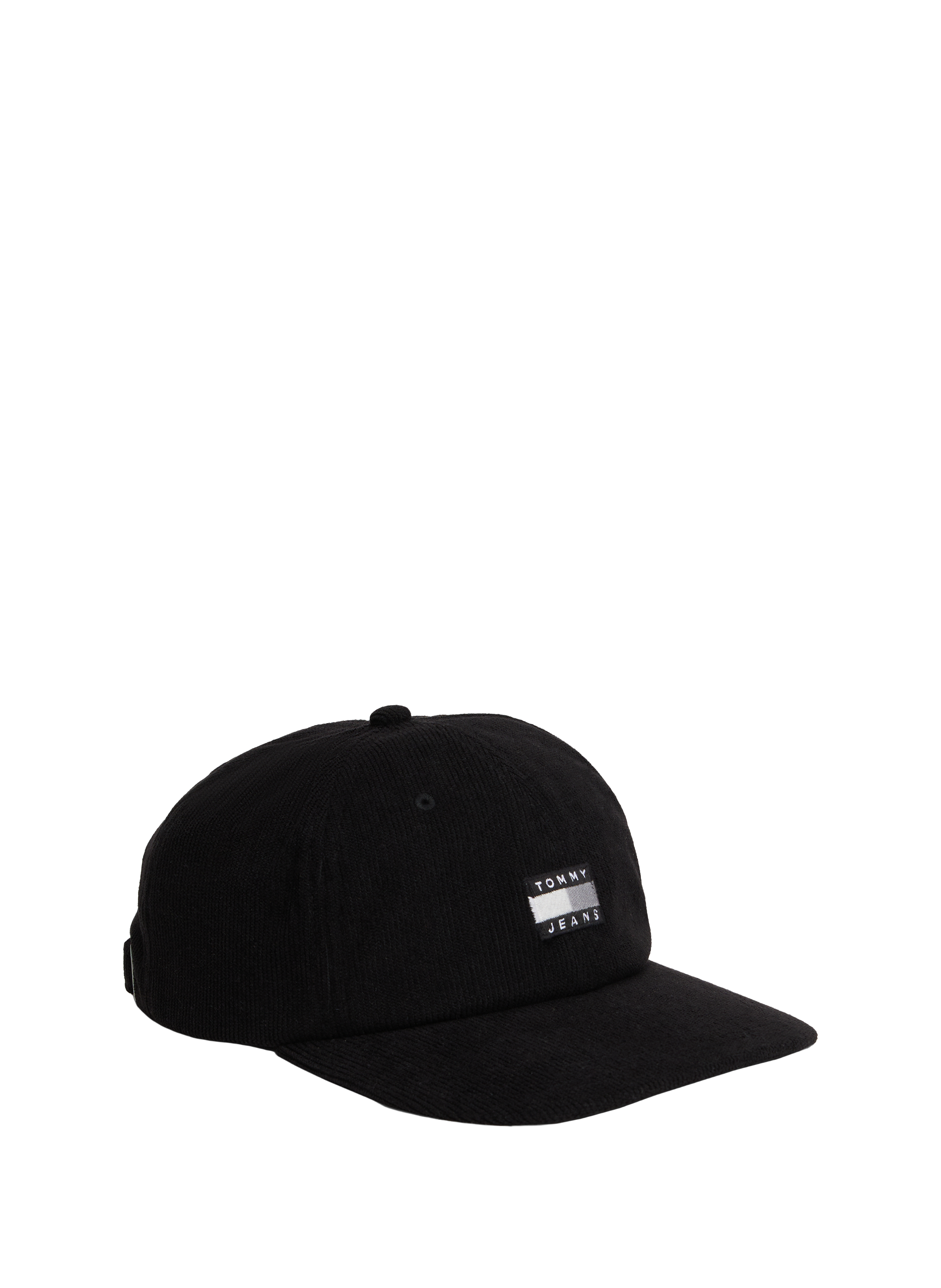 TOMMY HILFIGER Casquette en velours côtelé Noir