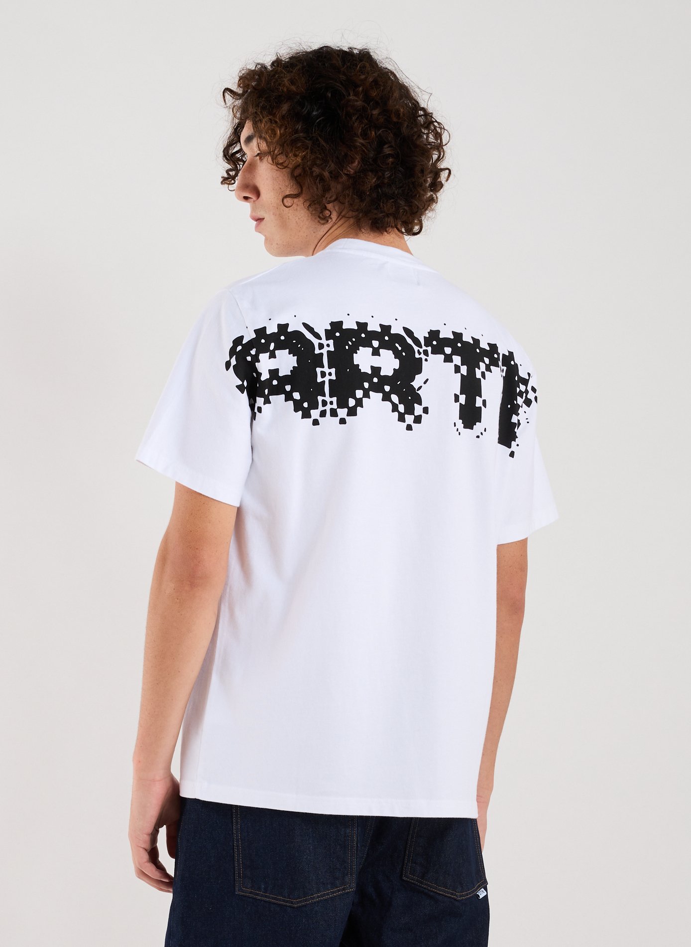 Straight printed cotton T-shirt ARTE ANTWERP White