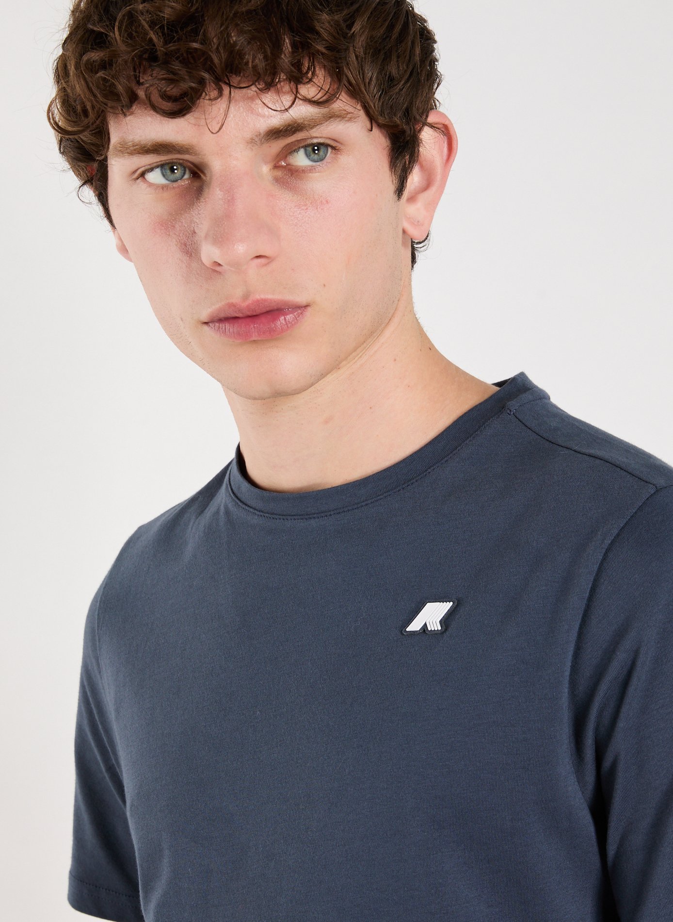 T-shirt en coton K-WAY Bleu