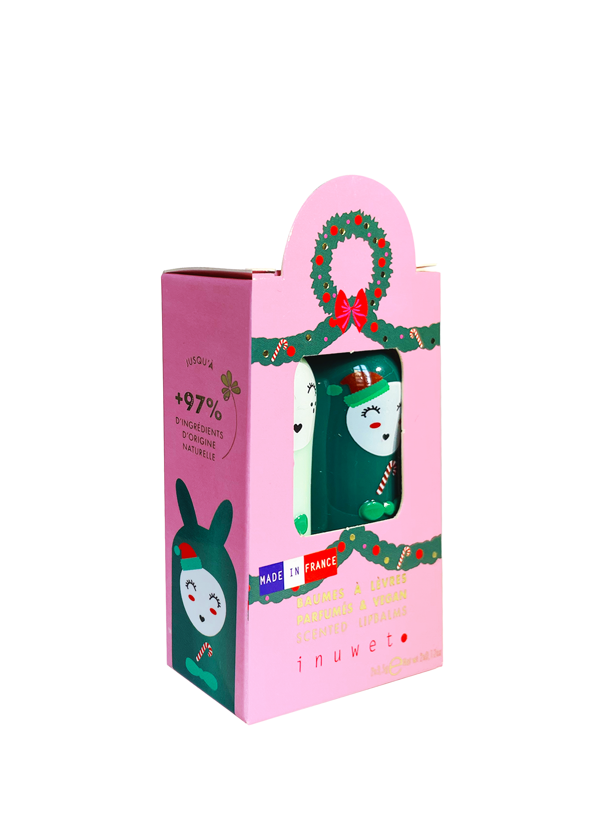 Star Sequin - Duo Baumes à lèvres - Pomme & Cerise INUWET No color