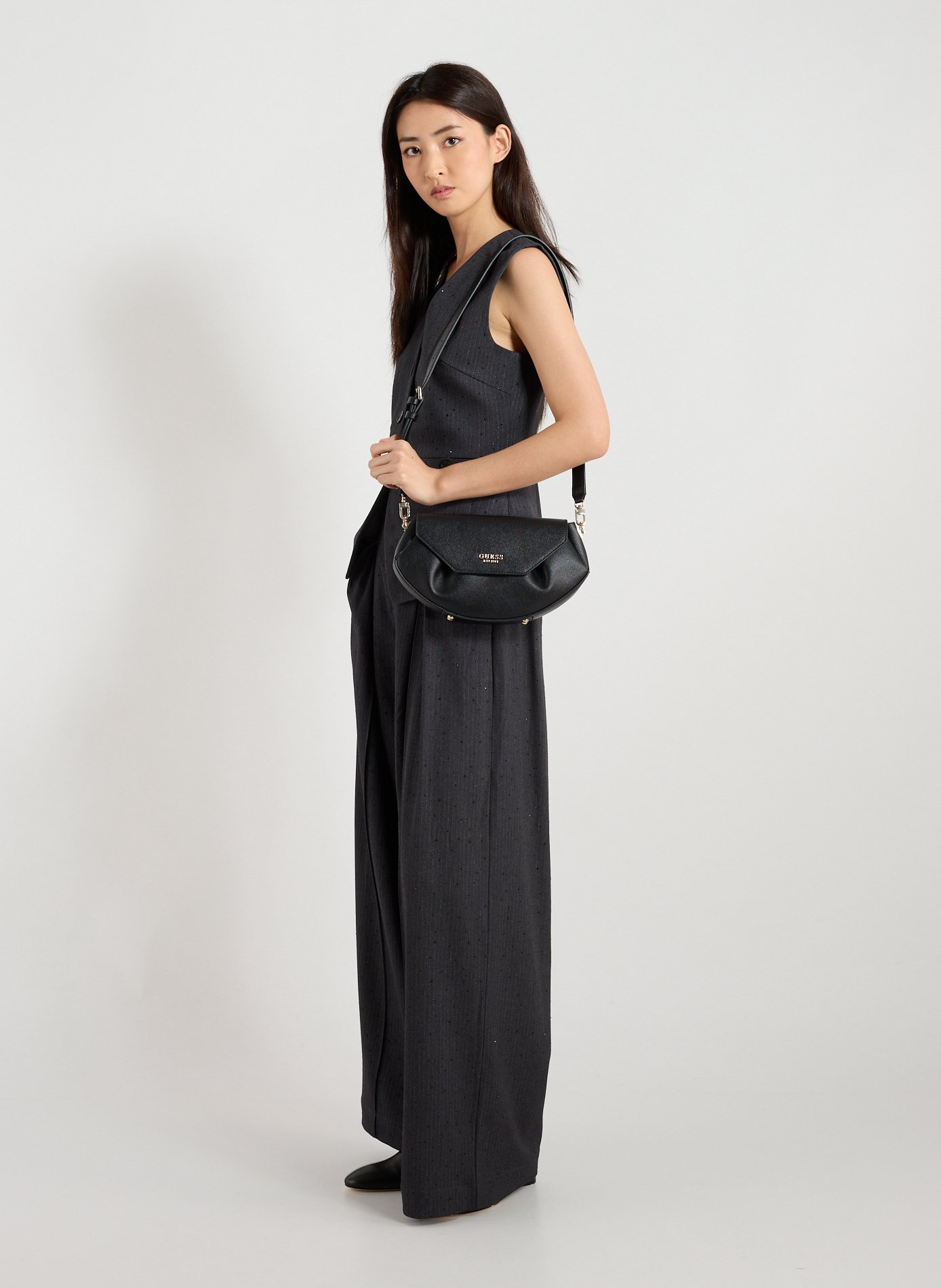 Sac à bandoulière Amorette Noir