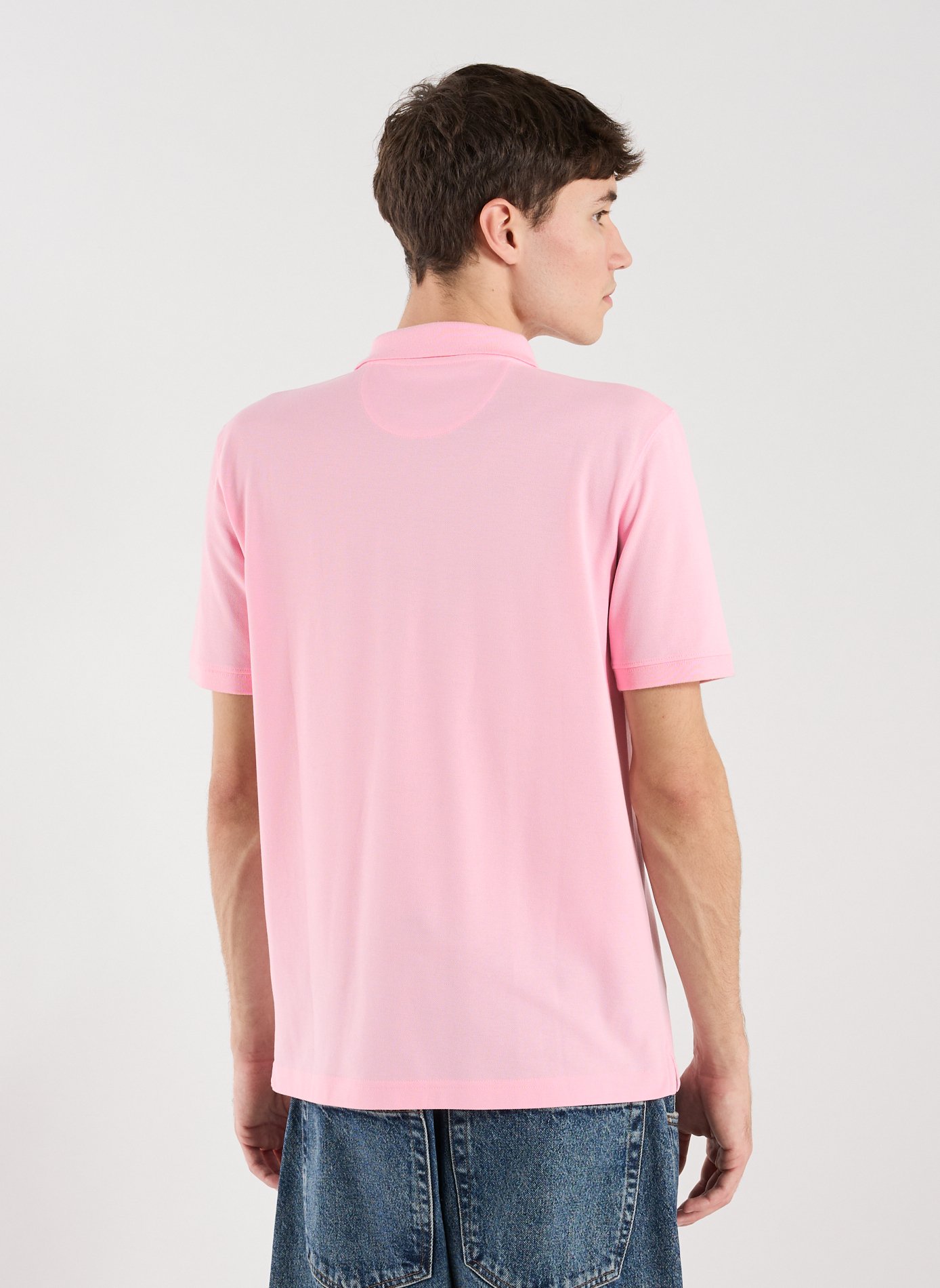 Polo en coton piqué  EDEN PARK Rose