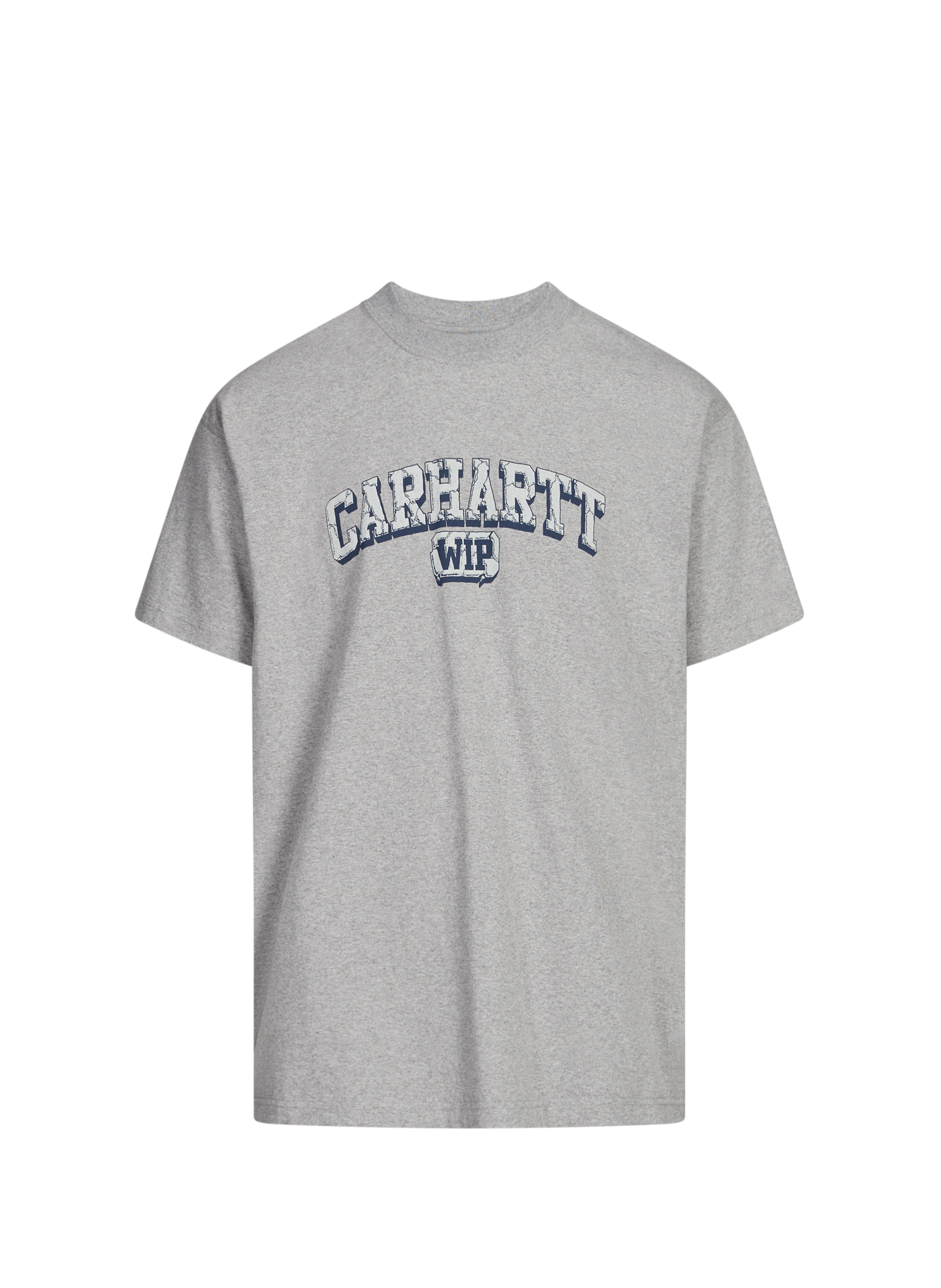 CARHARTT WIP Oversized round neck cotton t-shirt Grey