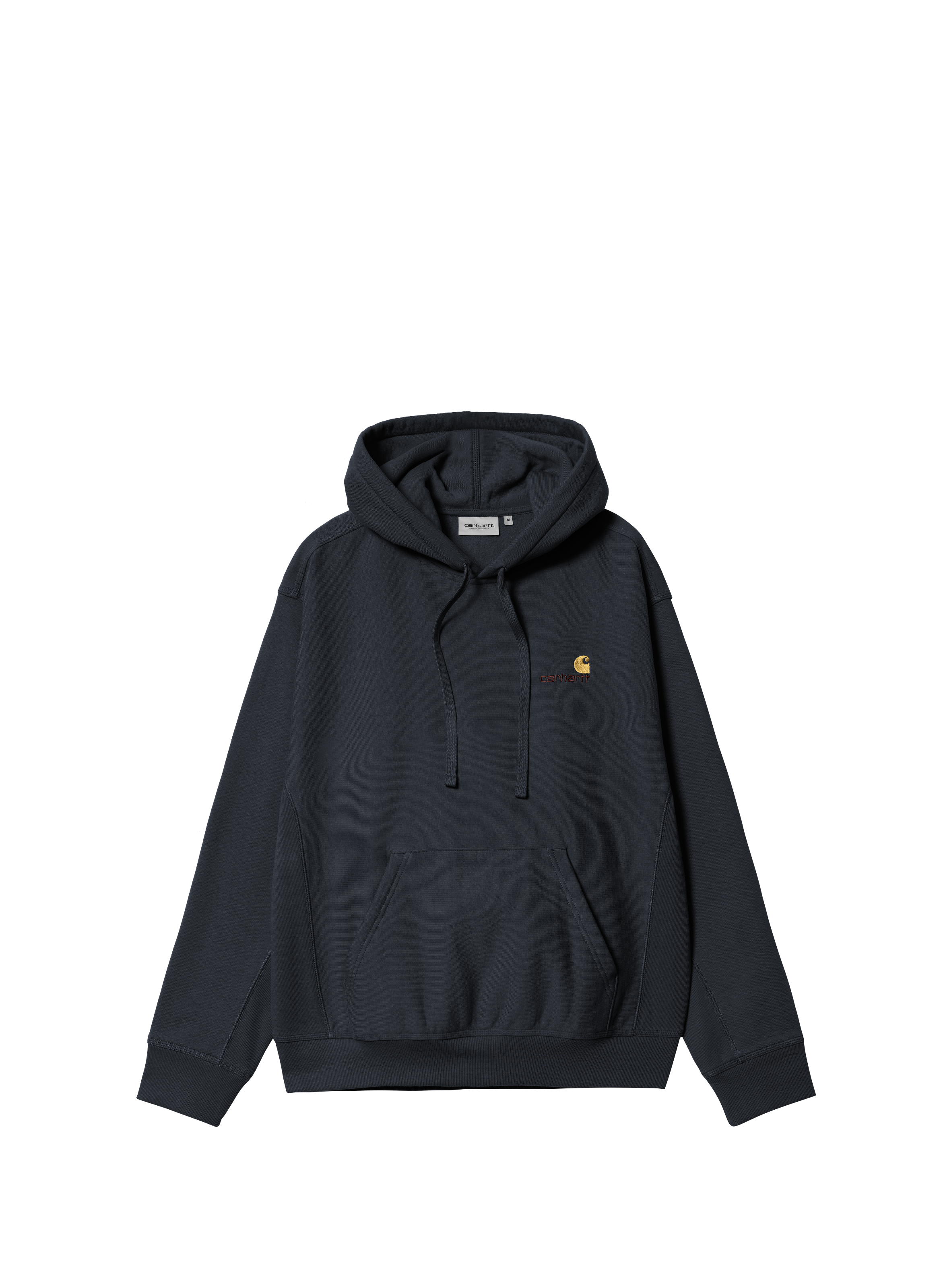 Hoodie à logo en coton mélangé CARHARTT WIP Bleu