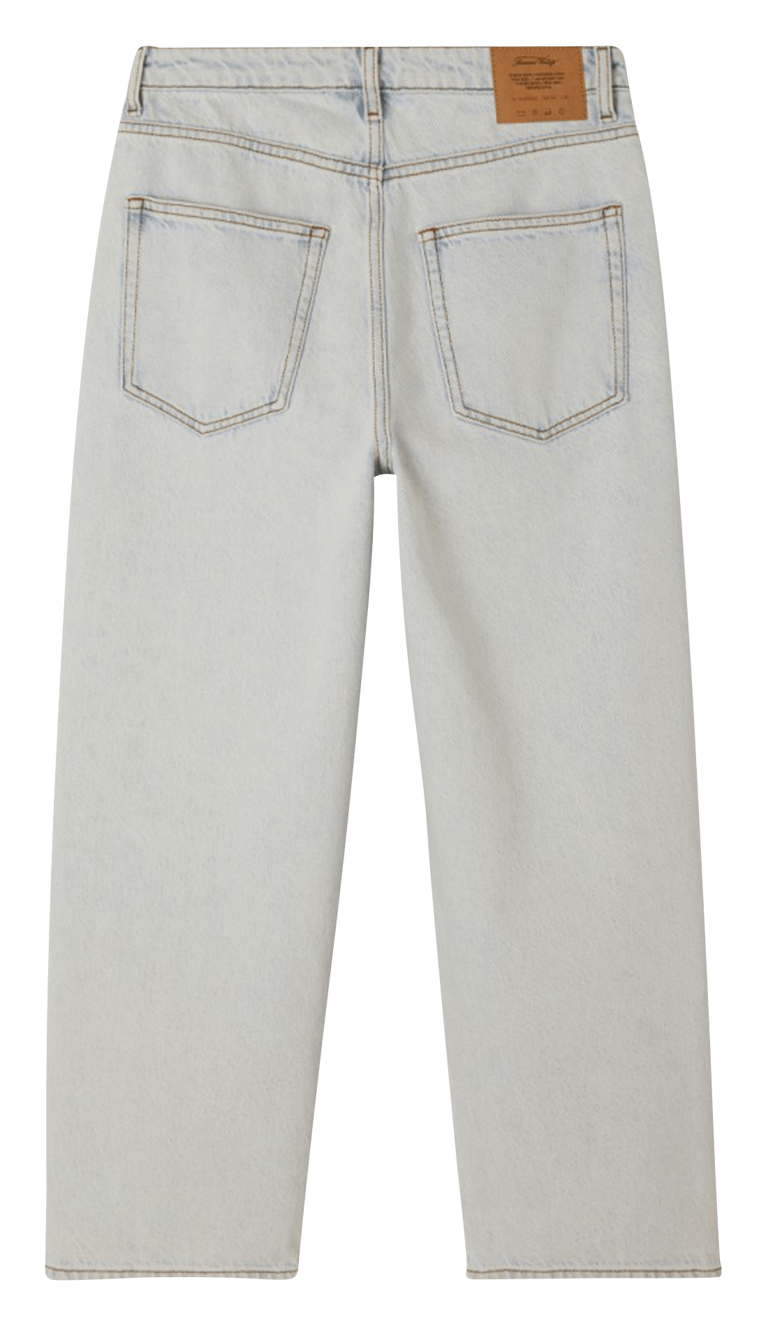 Jean mom en denim délavé joybird-b AMERICAN VINTAGE Bleu