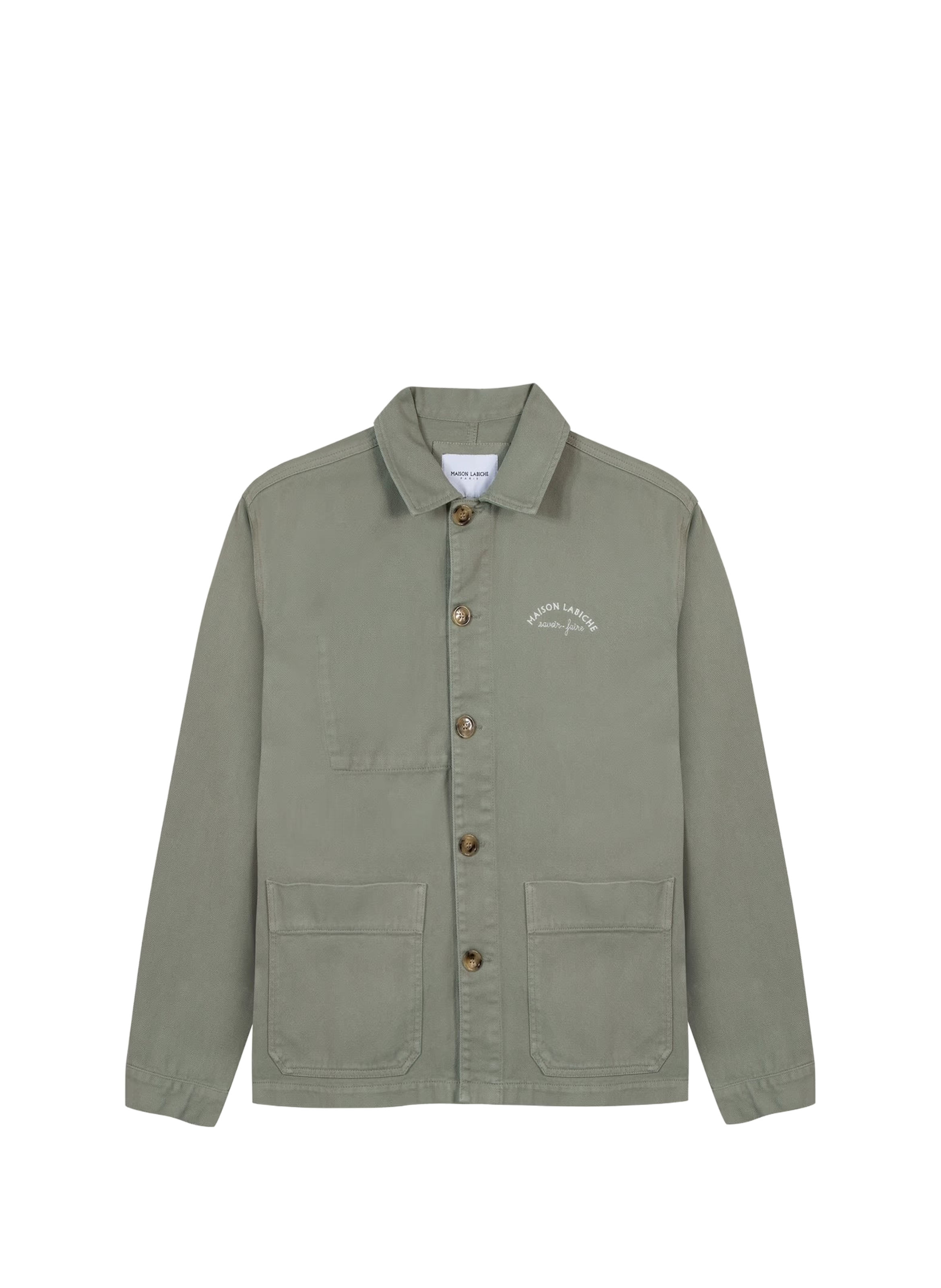 Light jacket Sébasto in cotton twill MAISON LABICHE Green