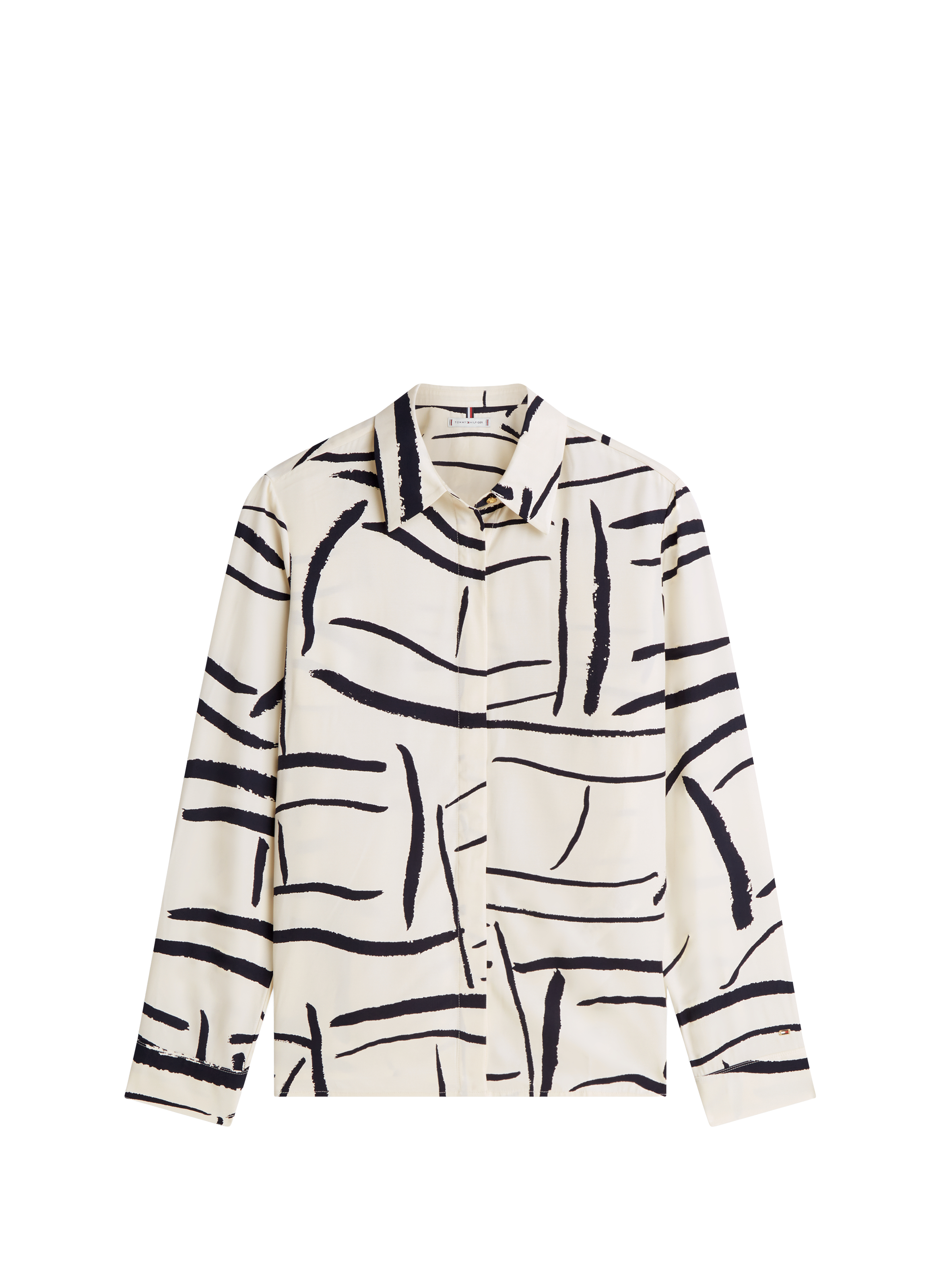 Printed straight shirt TOMMY HILFIGER Multicolour