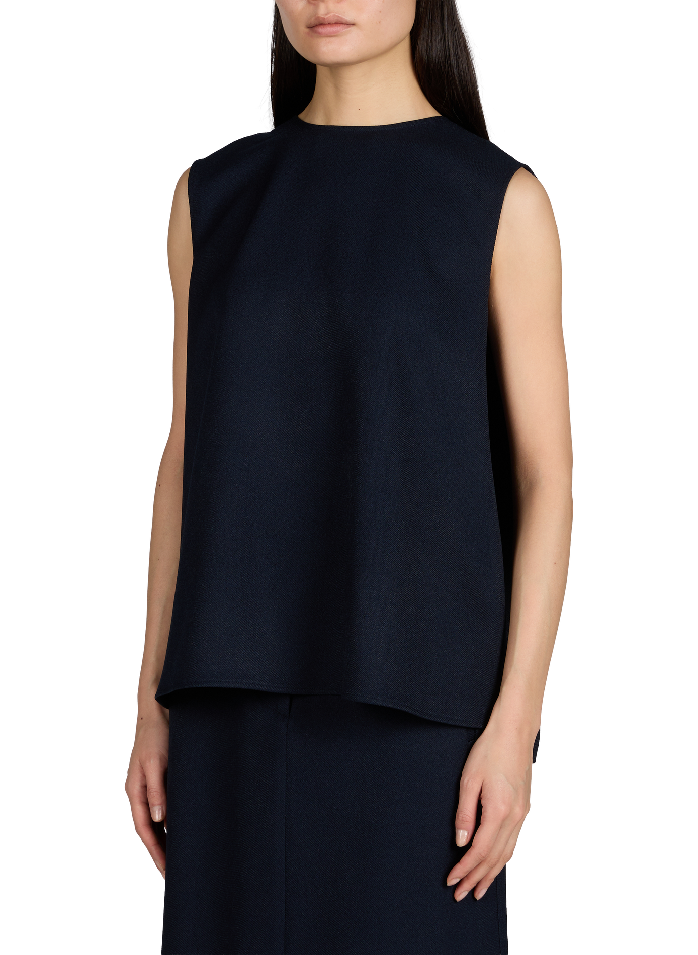 Flared blouse with buttons at the back LE 17 SEPTEMBRE Blue