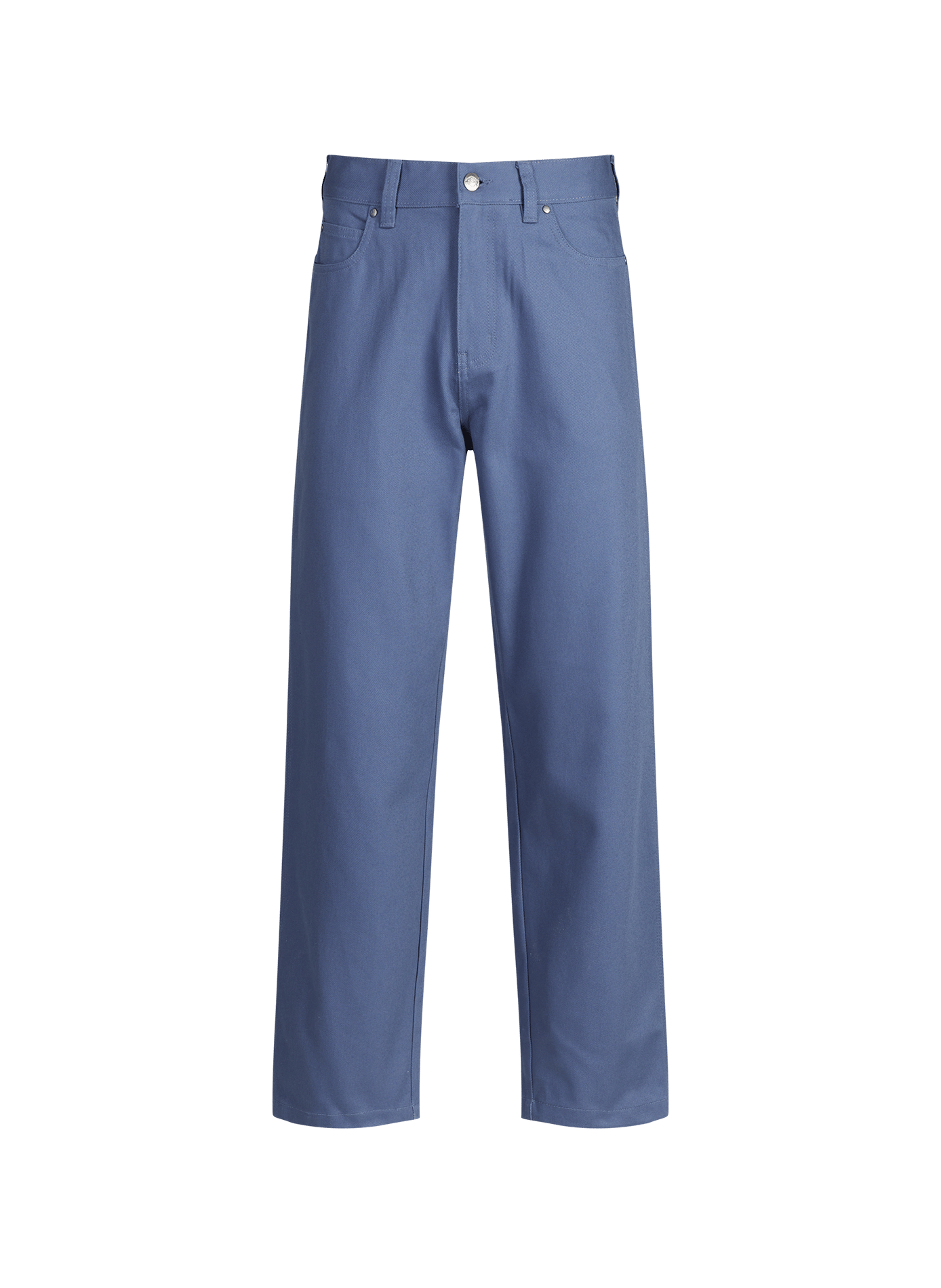 Plain trousers with embroidery detail DICKIES Blue