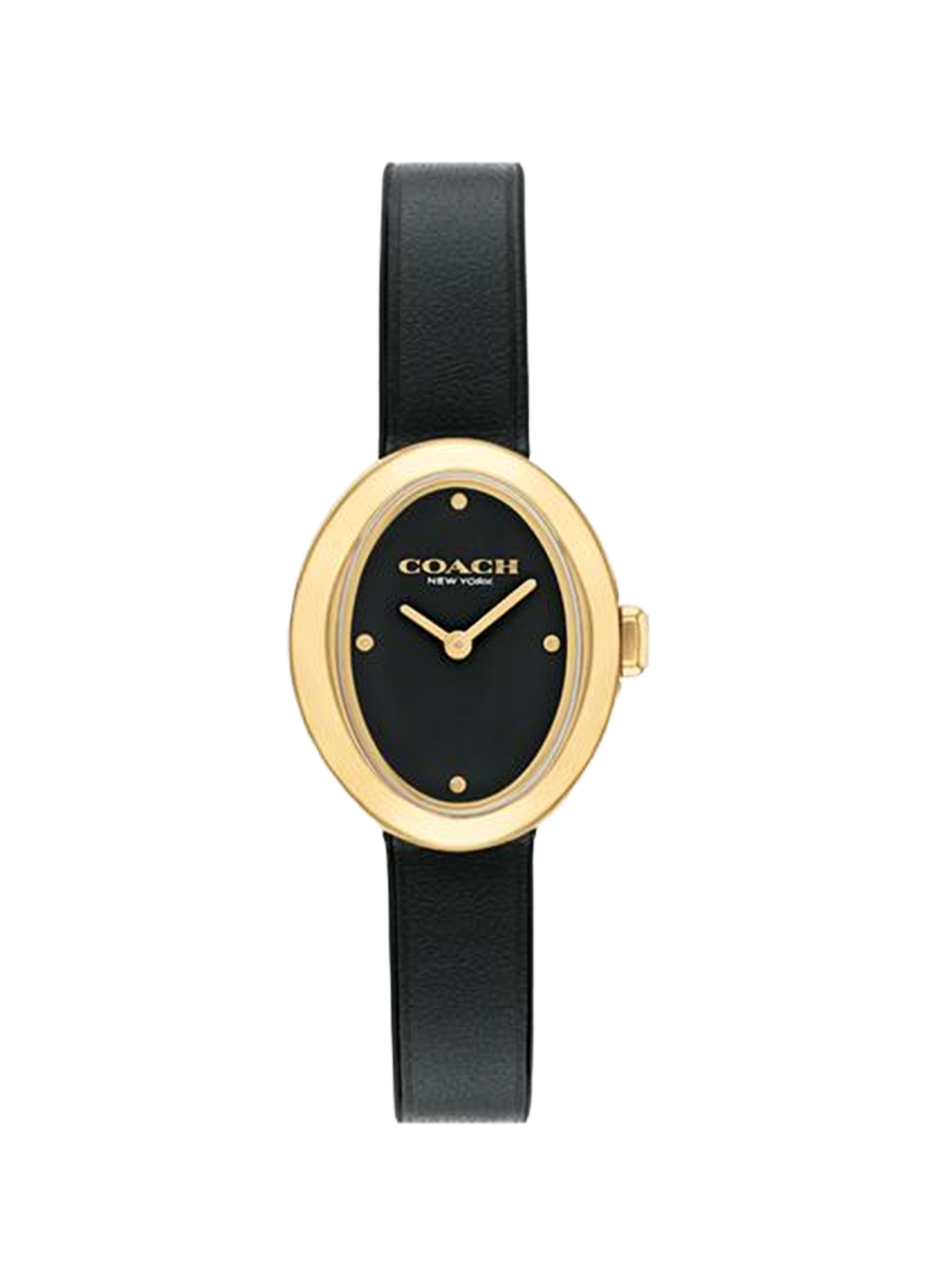 Montre quartz Sammy en cuir COACH MONTRES Noir