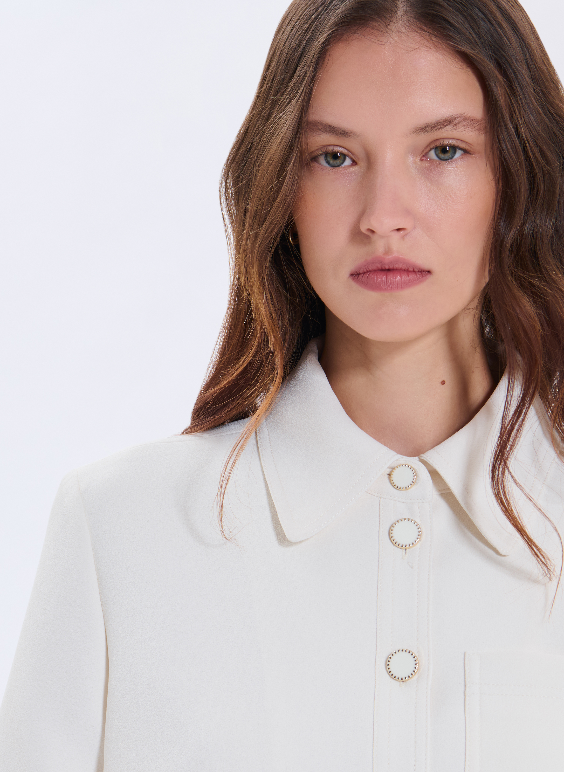 Chemise  celina ZAPA Blanc