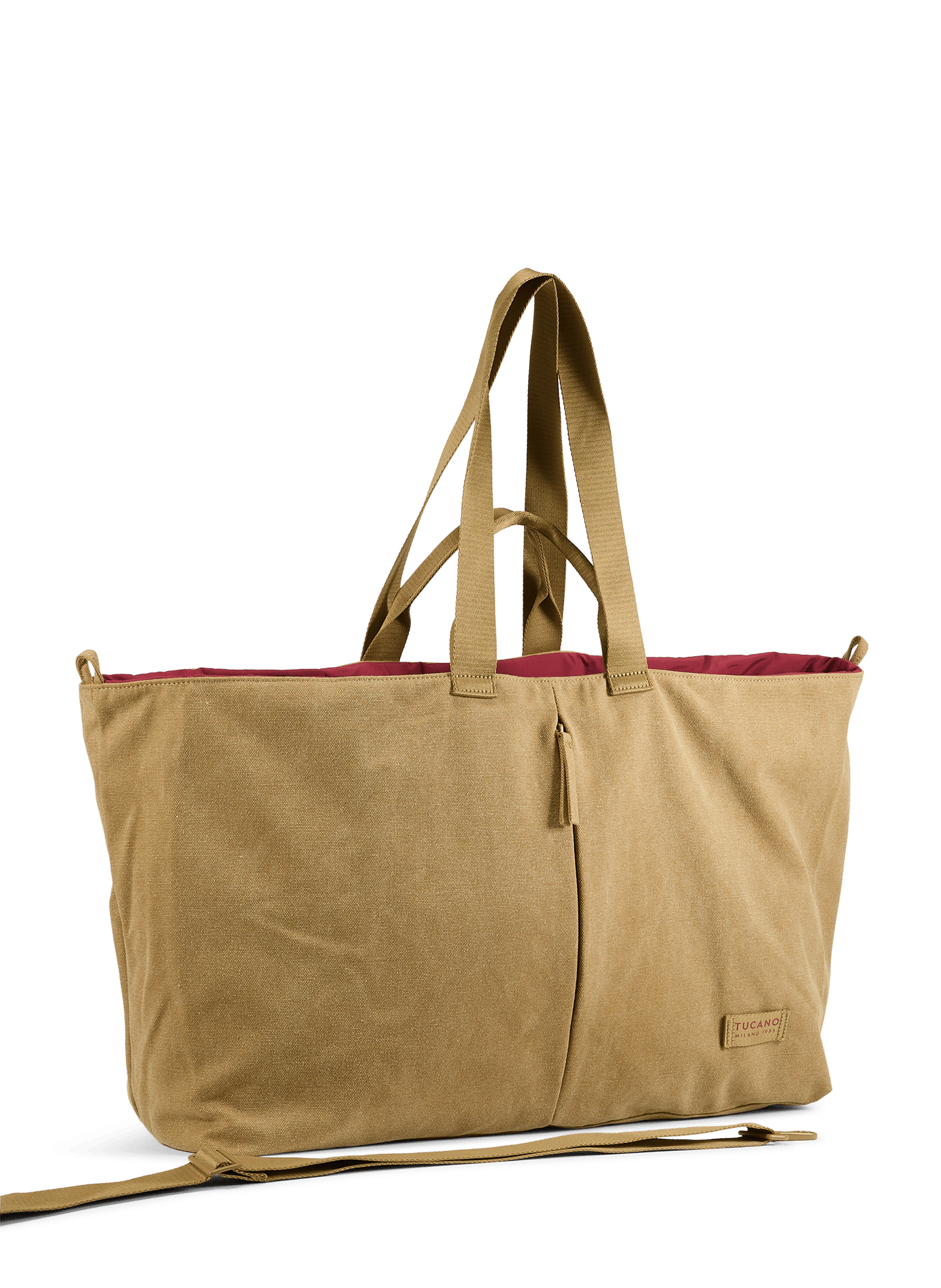 Bcash weekend bag in blended cotton TUCANO Khaki