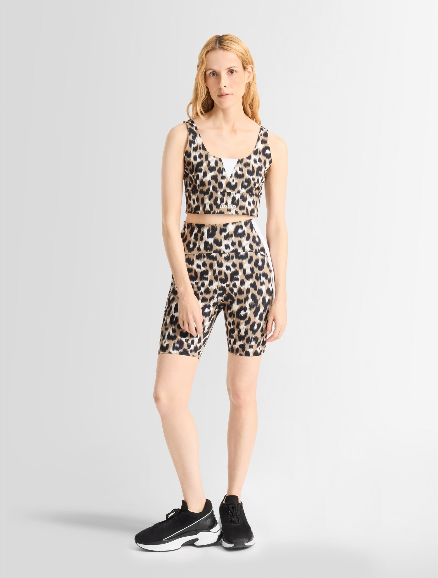 Short biarro leo coupe ajustée FUSALP Beige