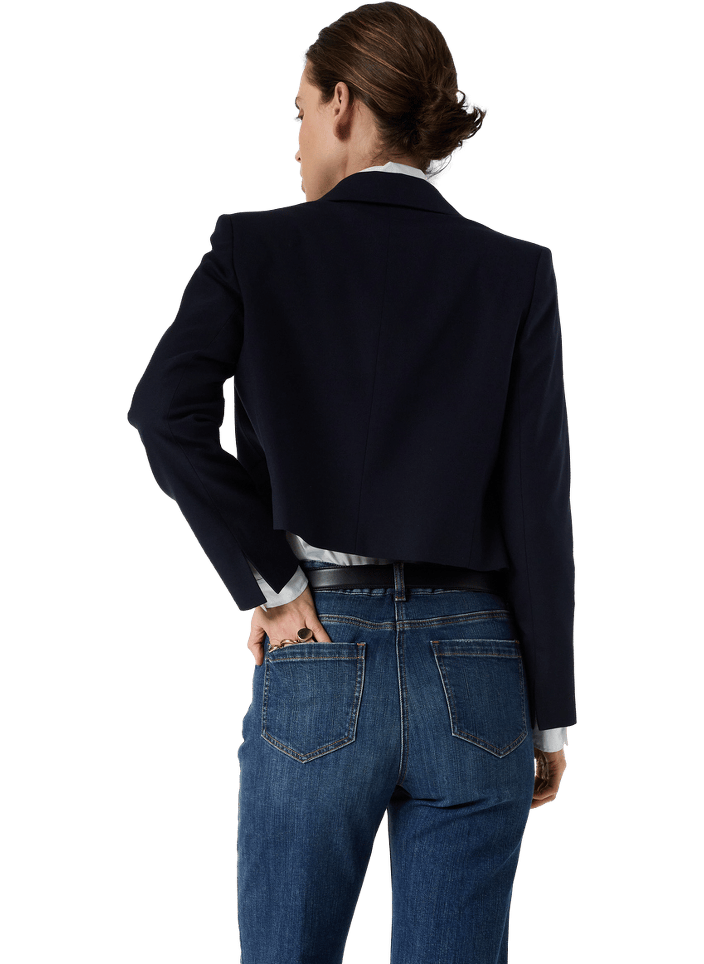 Veste courte de tailleur - tessie GERARD DAREL Bleu