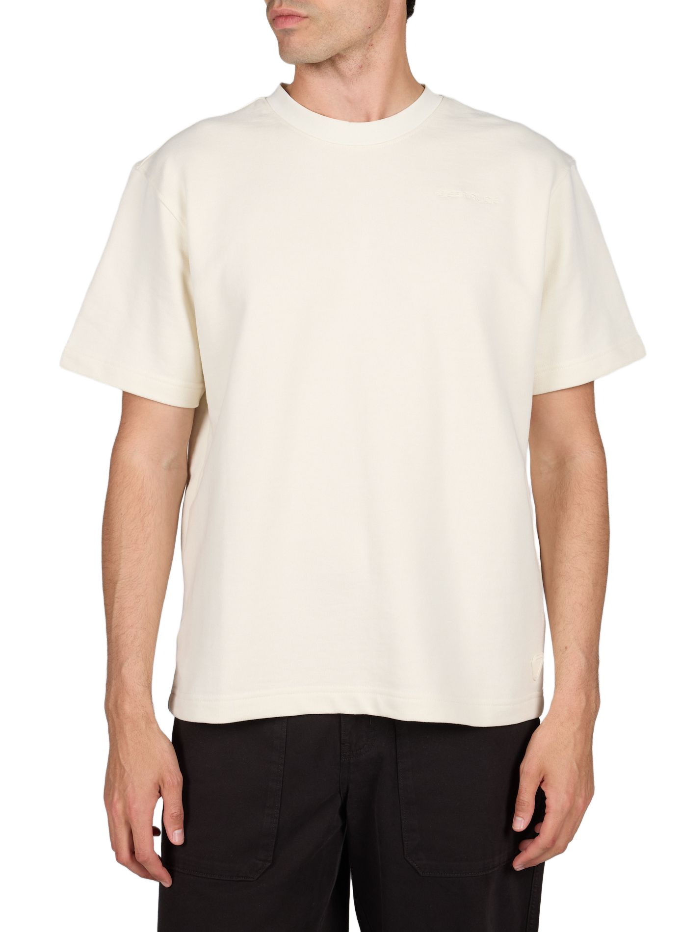 Haut polaire hybride Todd en coton mélangé GERTRUDE ET GASTON Beige