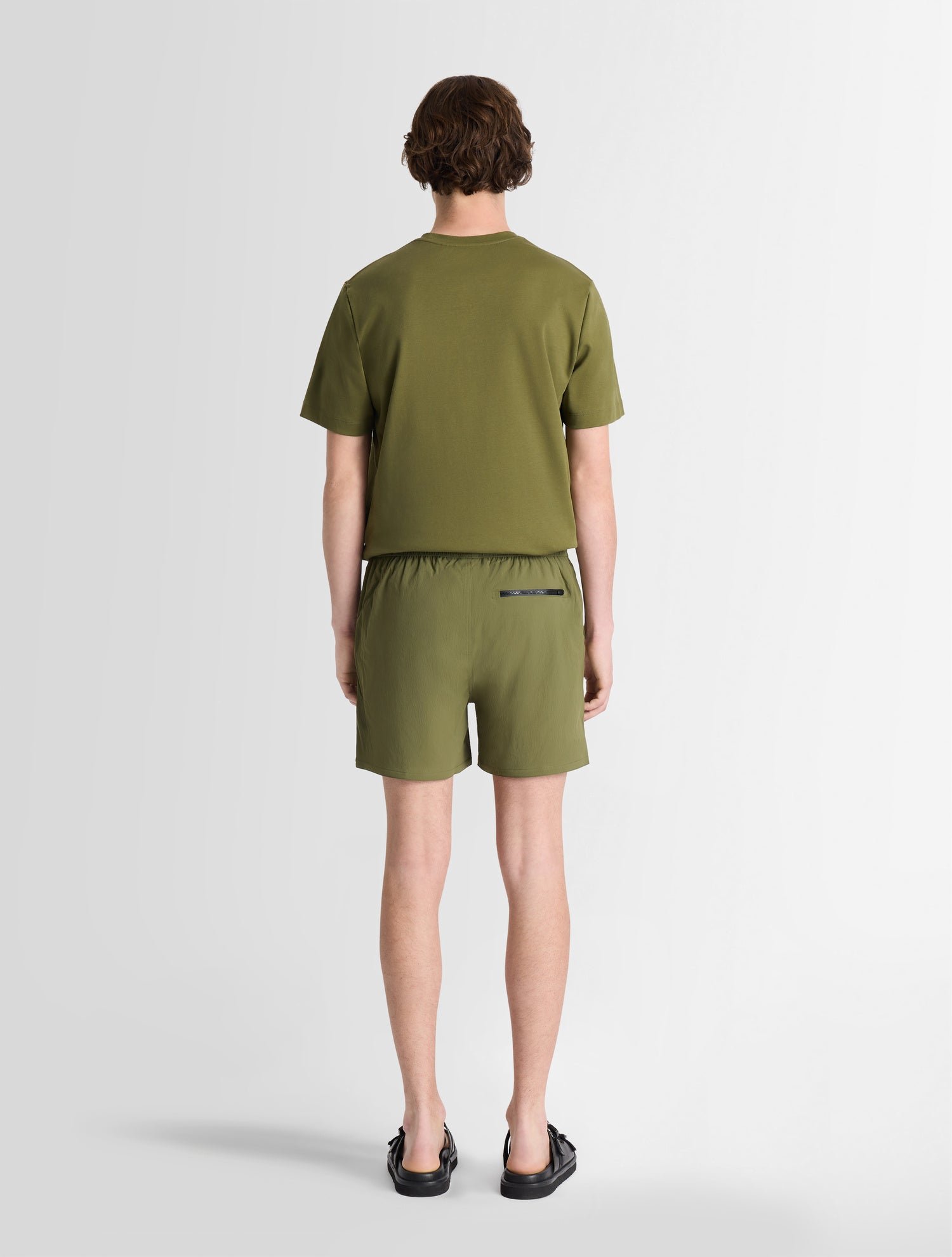 Short de bain halfi coupe regular FUSALP Kaki