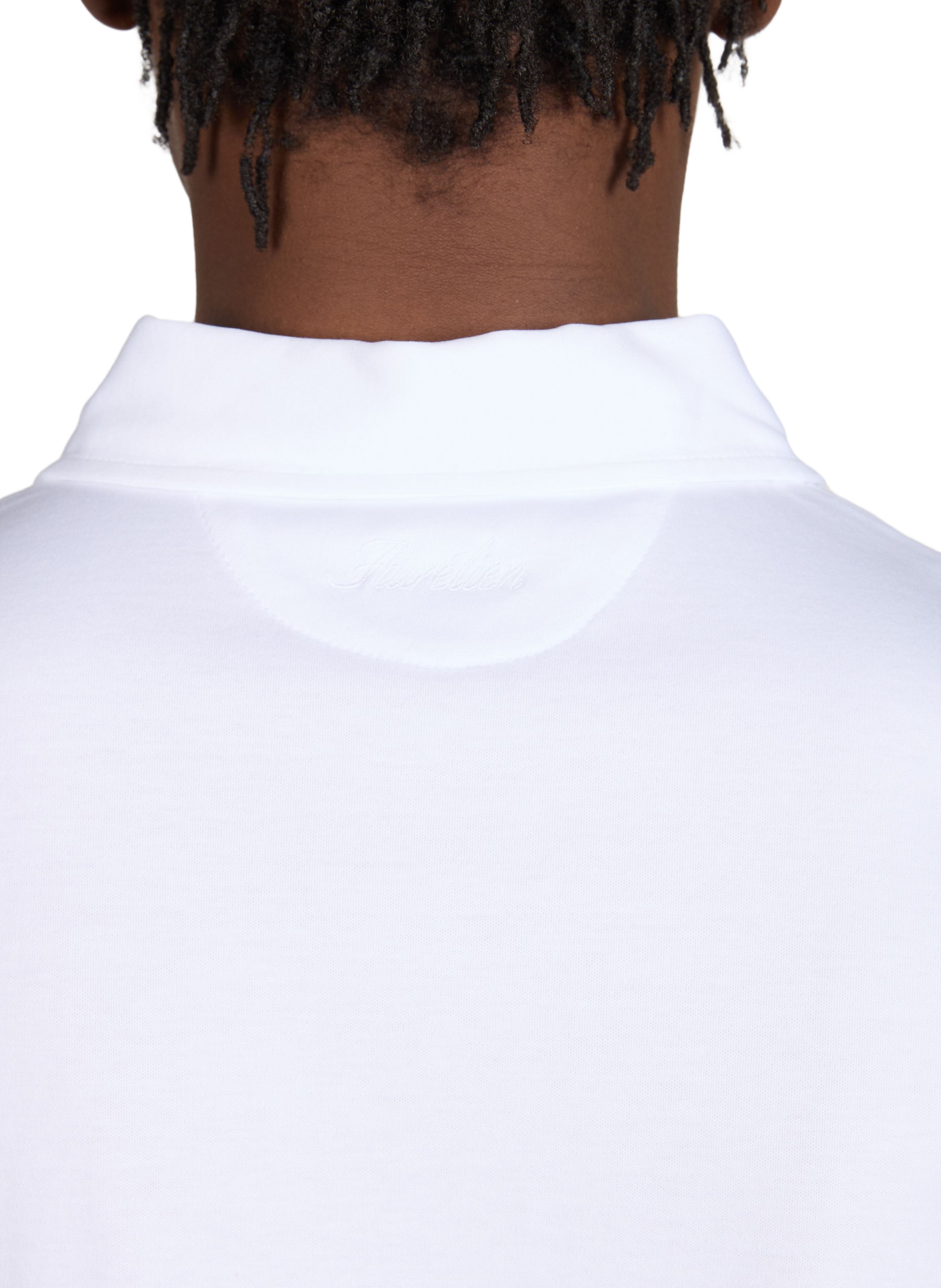 Cotton polo shirt AURELIEN White