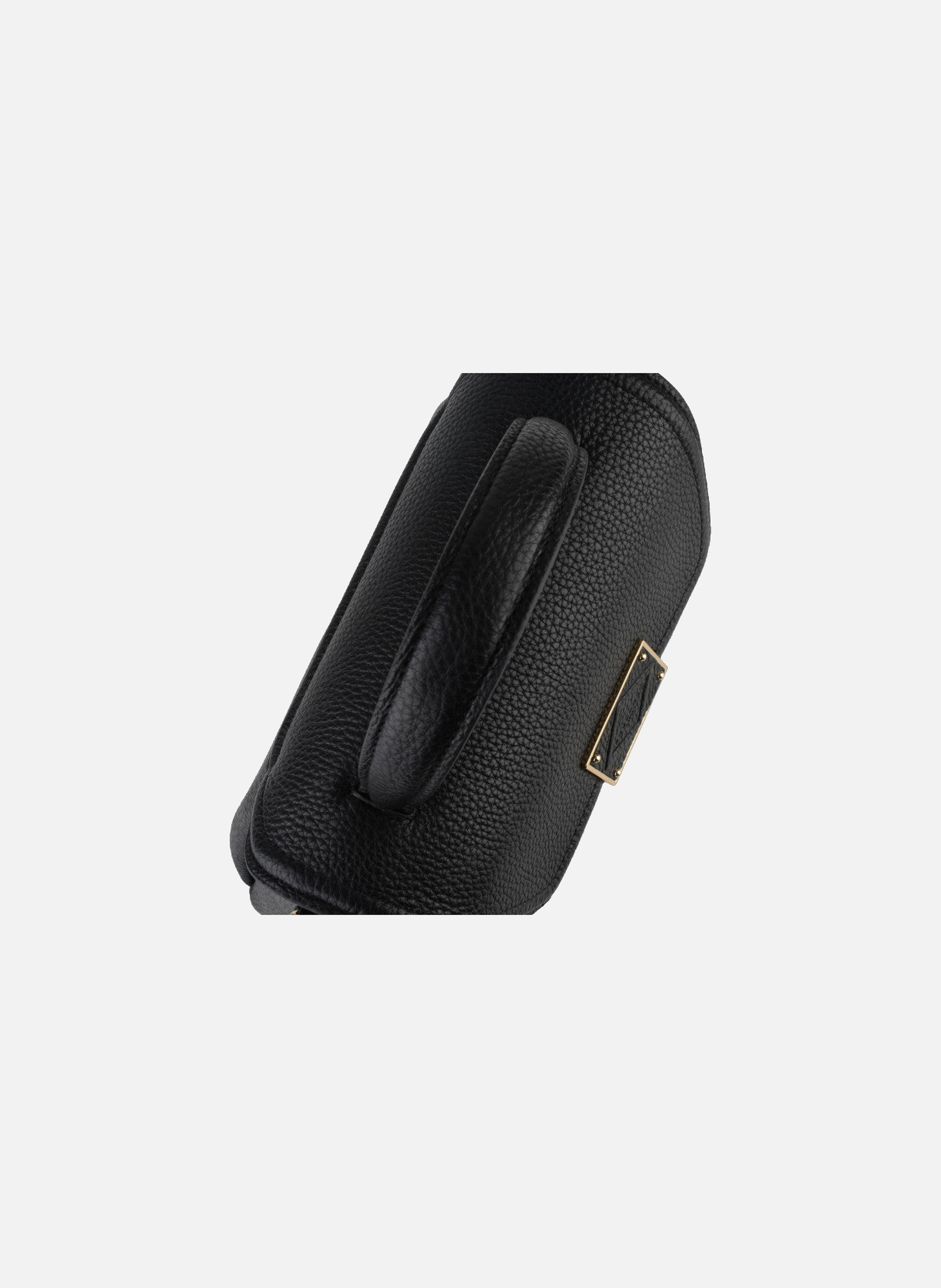 Carat | sac porté épaule en cuir de vachette POURCHET Noir