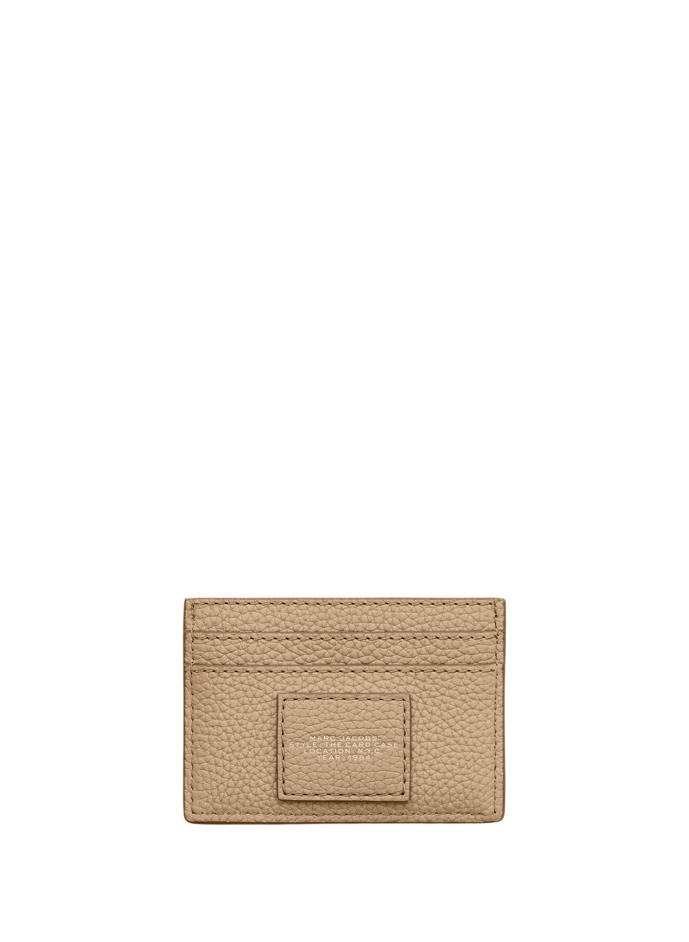 Porte-cartes The Leather Card Case MARC JACOBS Marron