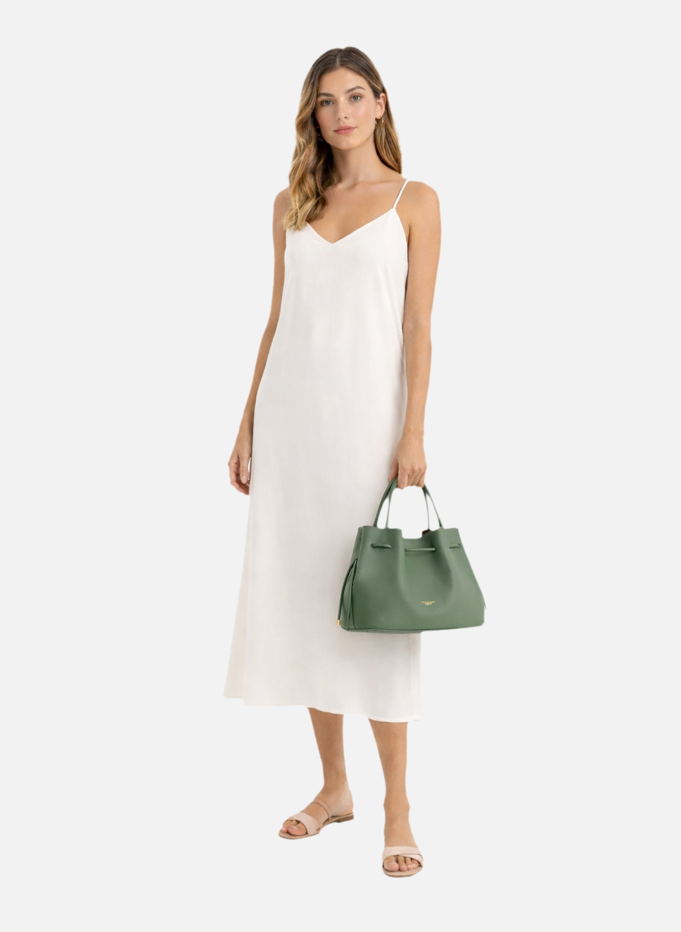 Florin | sac à main | Vert POURCHET Femme