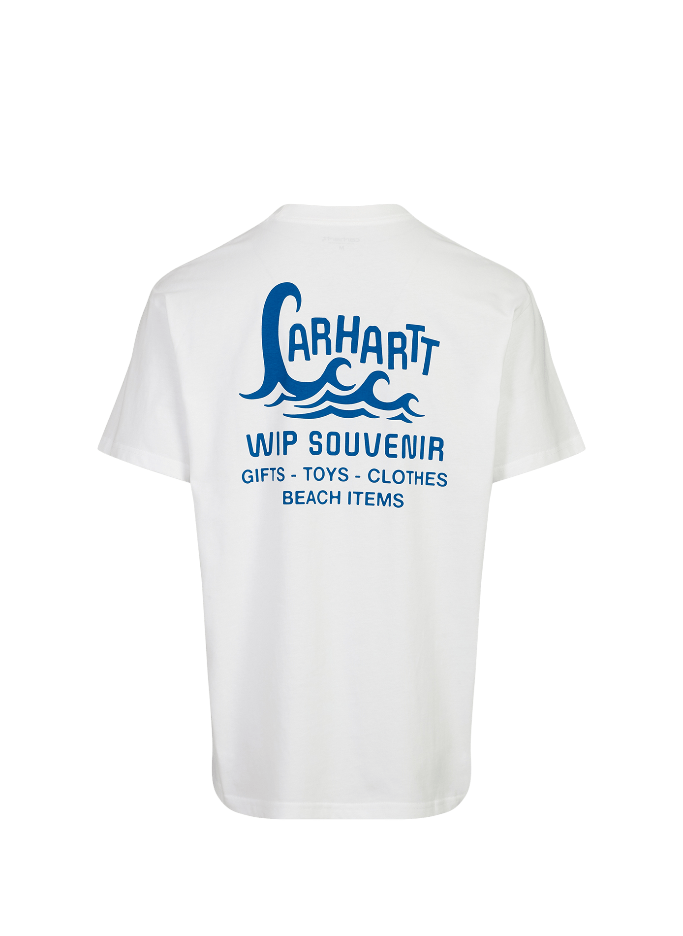 Short-sleeved Waves cotton T-shirt CARHARTT WIP White