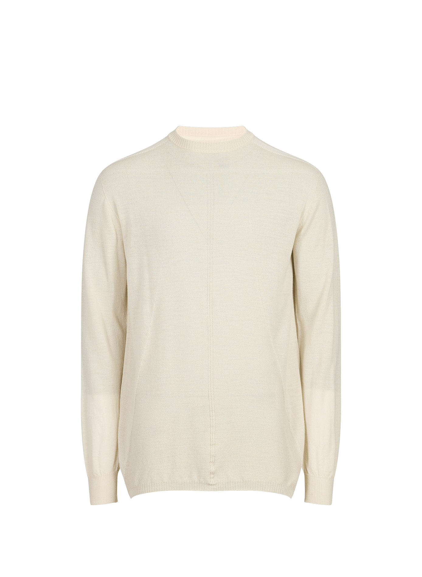 Rechte wollen slim-fit broek RICK OWENS Beige