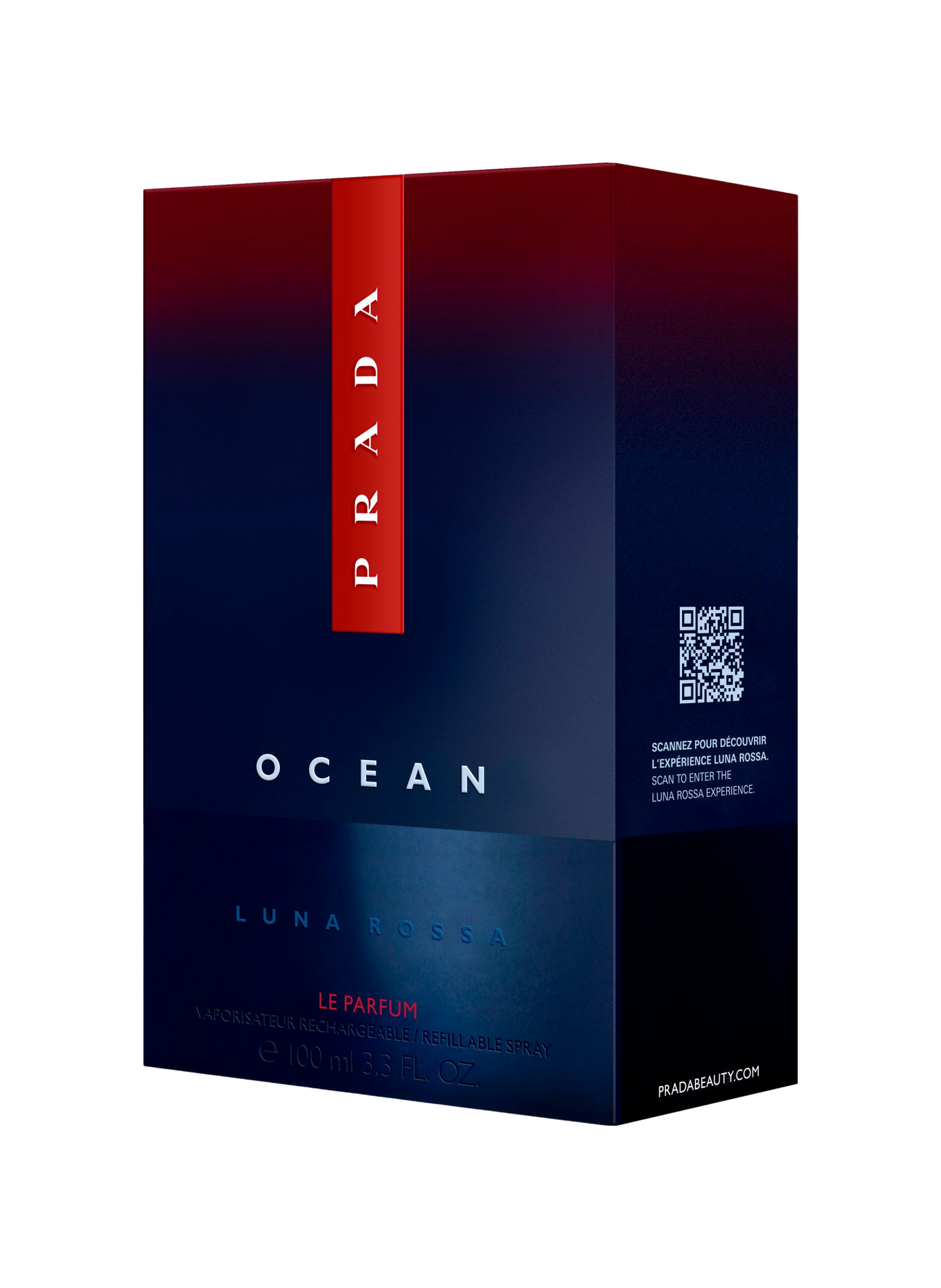 Luna Rossa Geur Navulbaar voor heren met een boeiende houtachtige citrusgeur. PRADA No color