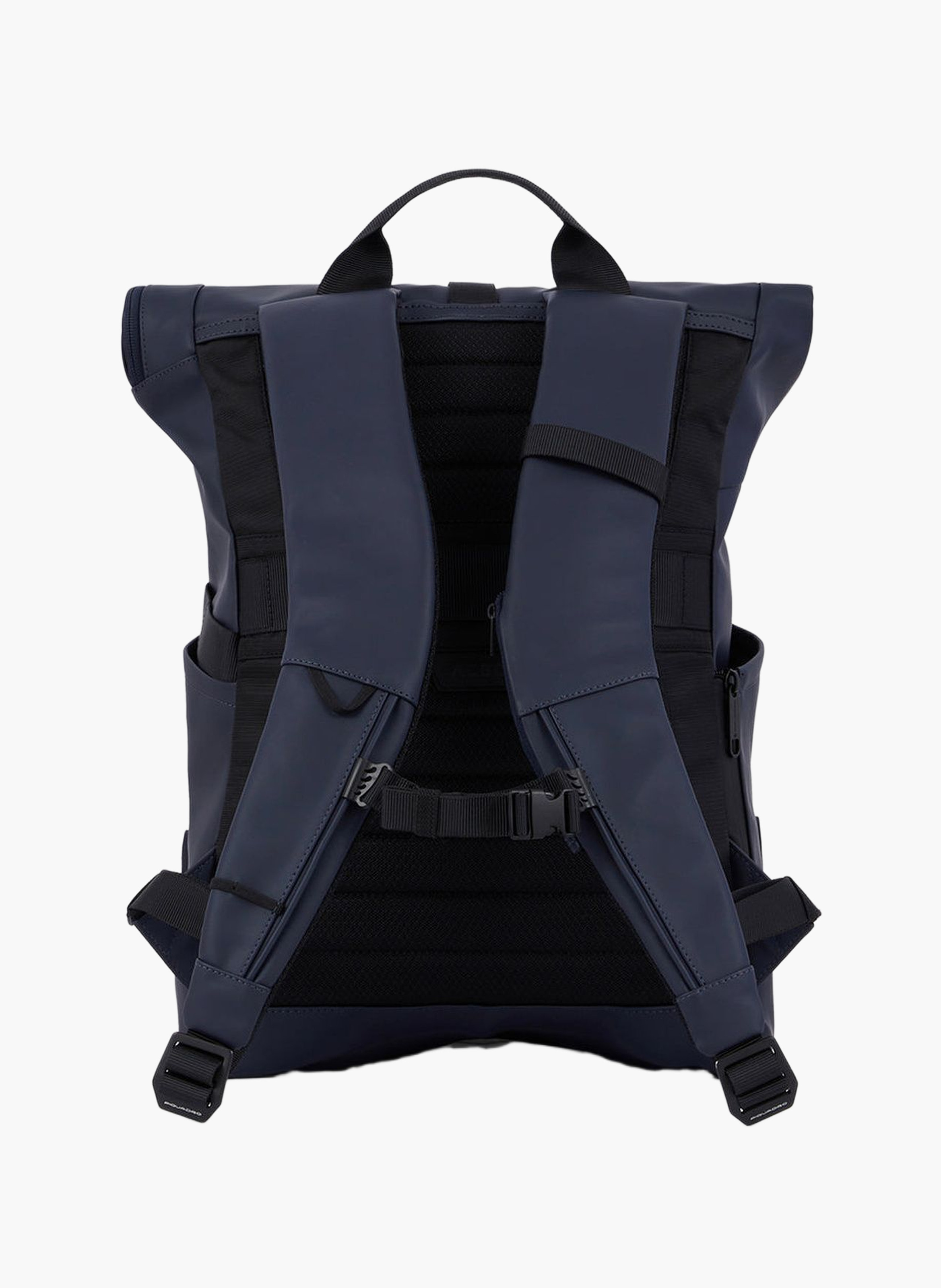 Sac à dos roll-top déperlant pour ordinateur 15,6" PIQUADRO Bleu