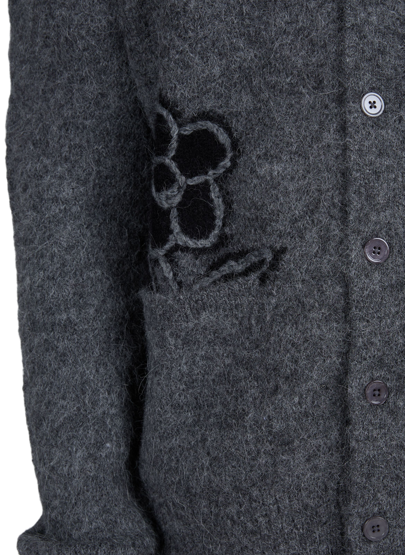 Gilet diritto in misto lana NN.07 Grigio