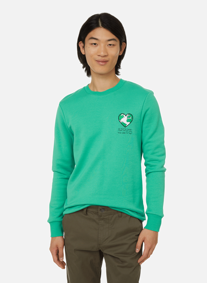 JAGVI RIVE GAUCHE organic cotton sweatshirt