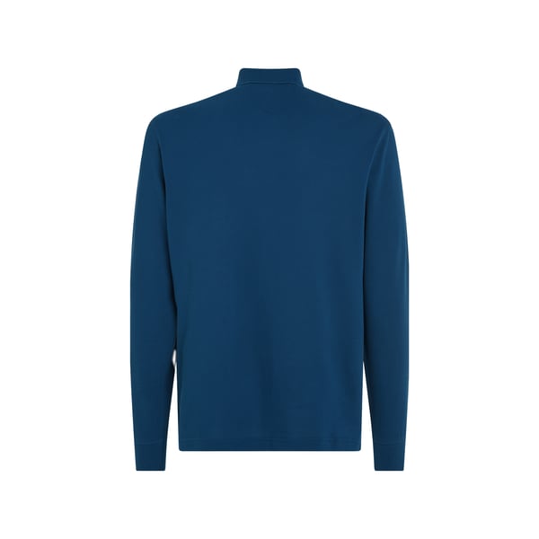 Polo manches longues en coton organique