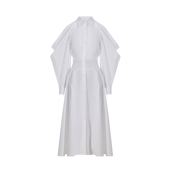 Robe longue en coton