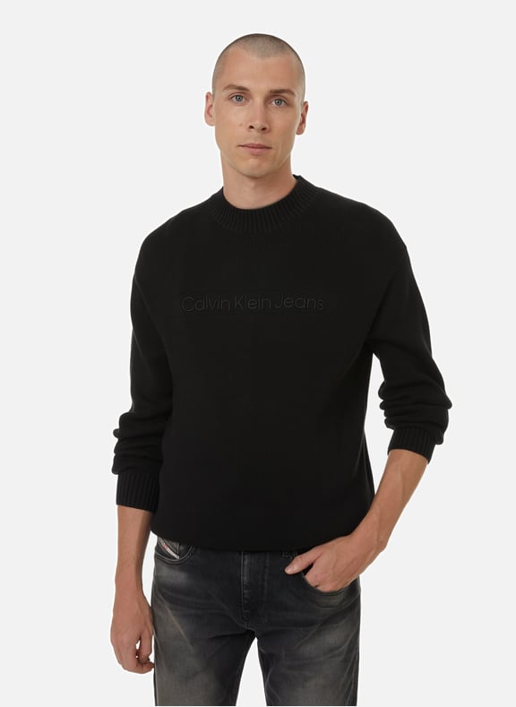 PULL EN COTON CALVIN KLEIN pour HOMME Printemps