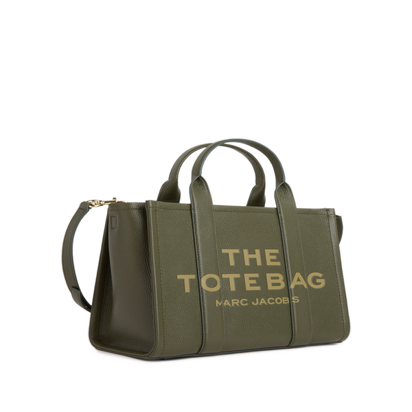 Marc Jacobs The Tote Small Leather Tote Bag In Green