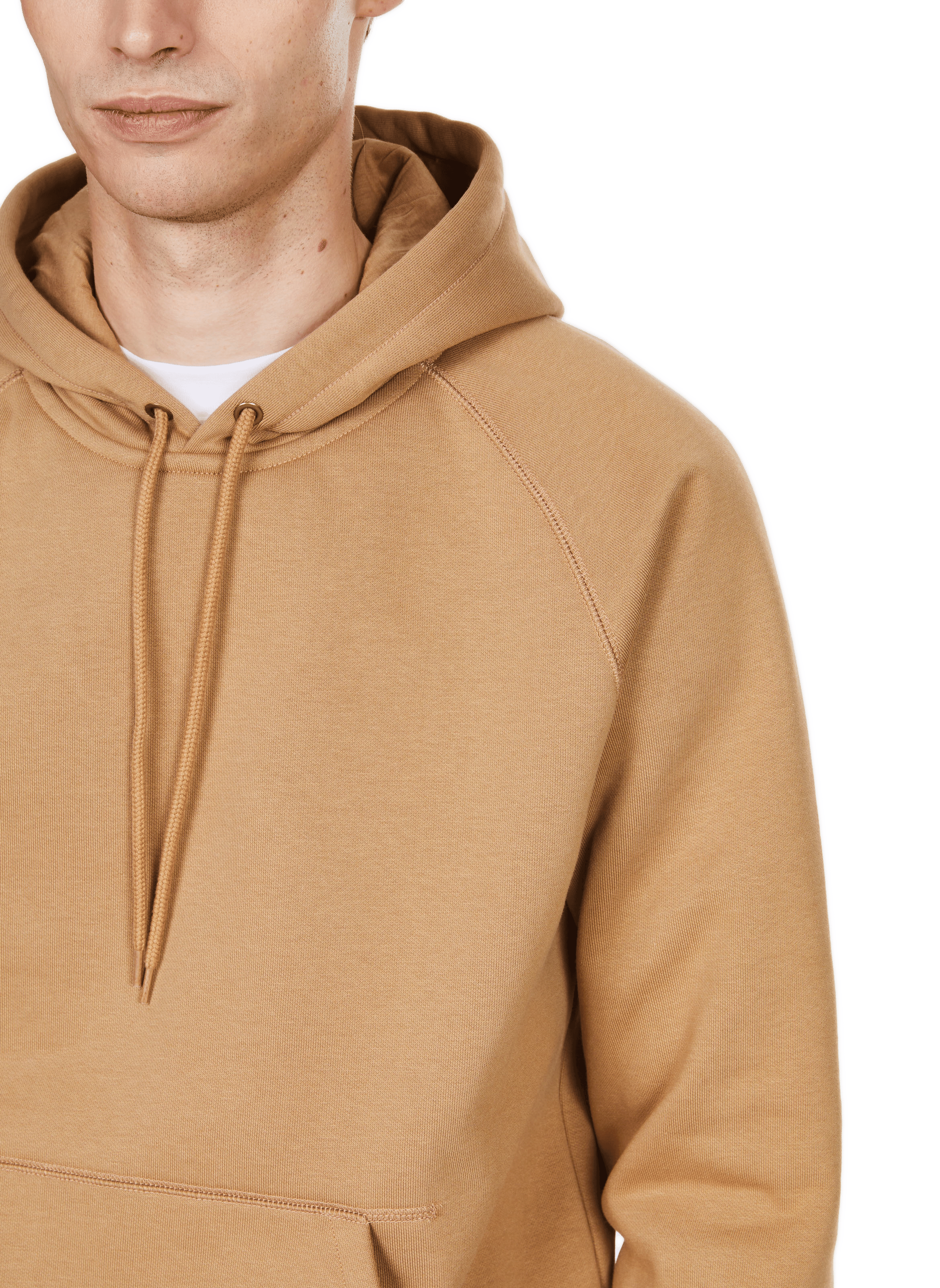 Hoodie en coton mélangé CARHARTT WIP Brown