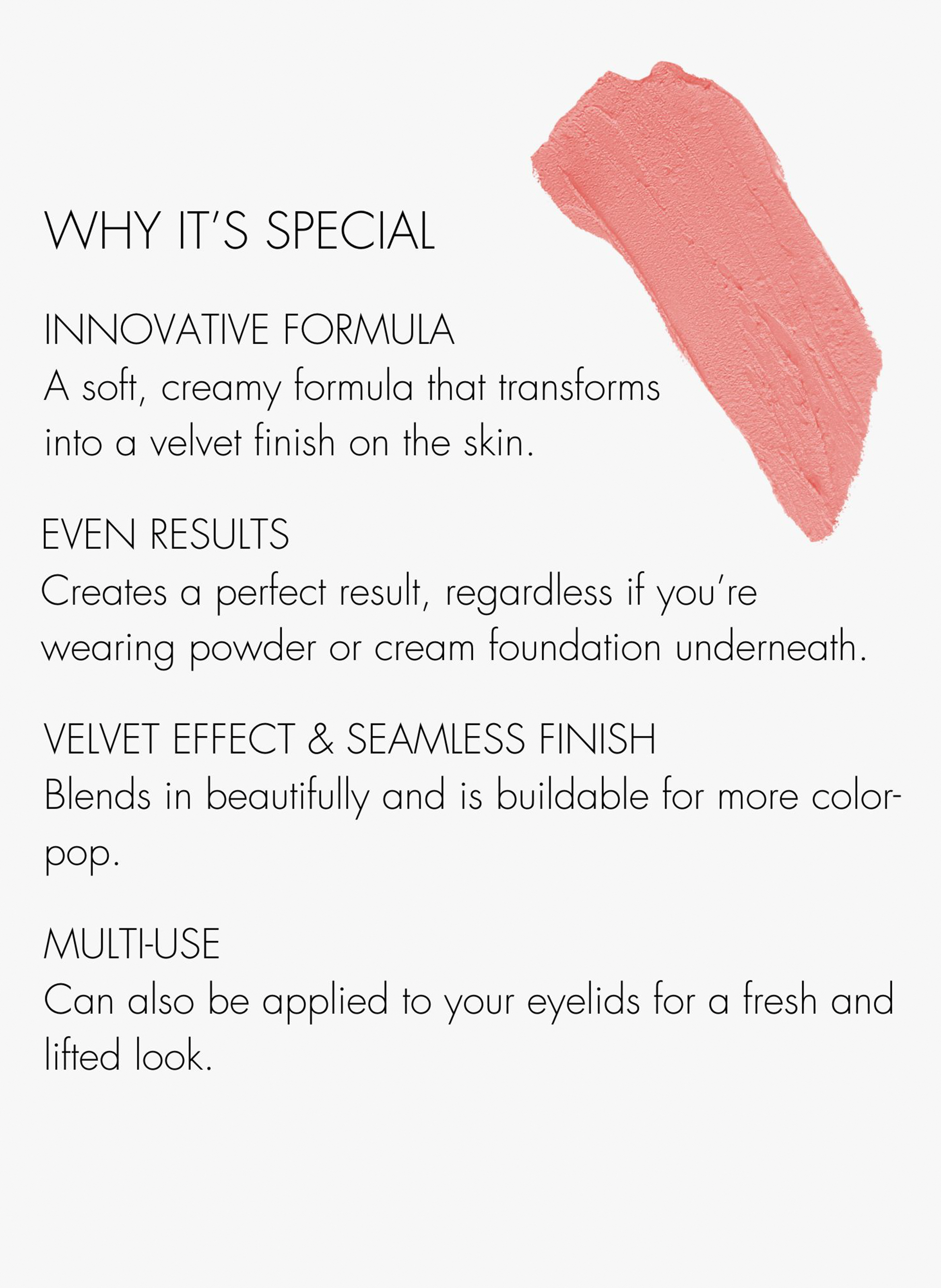 Air Blush Cream SWEED Suntouch