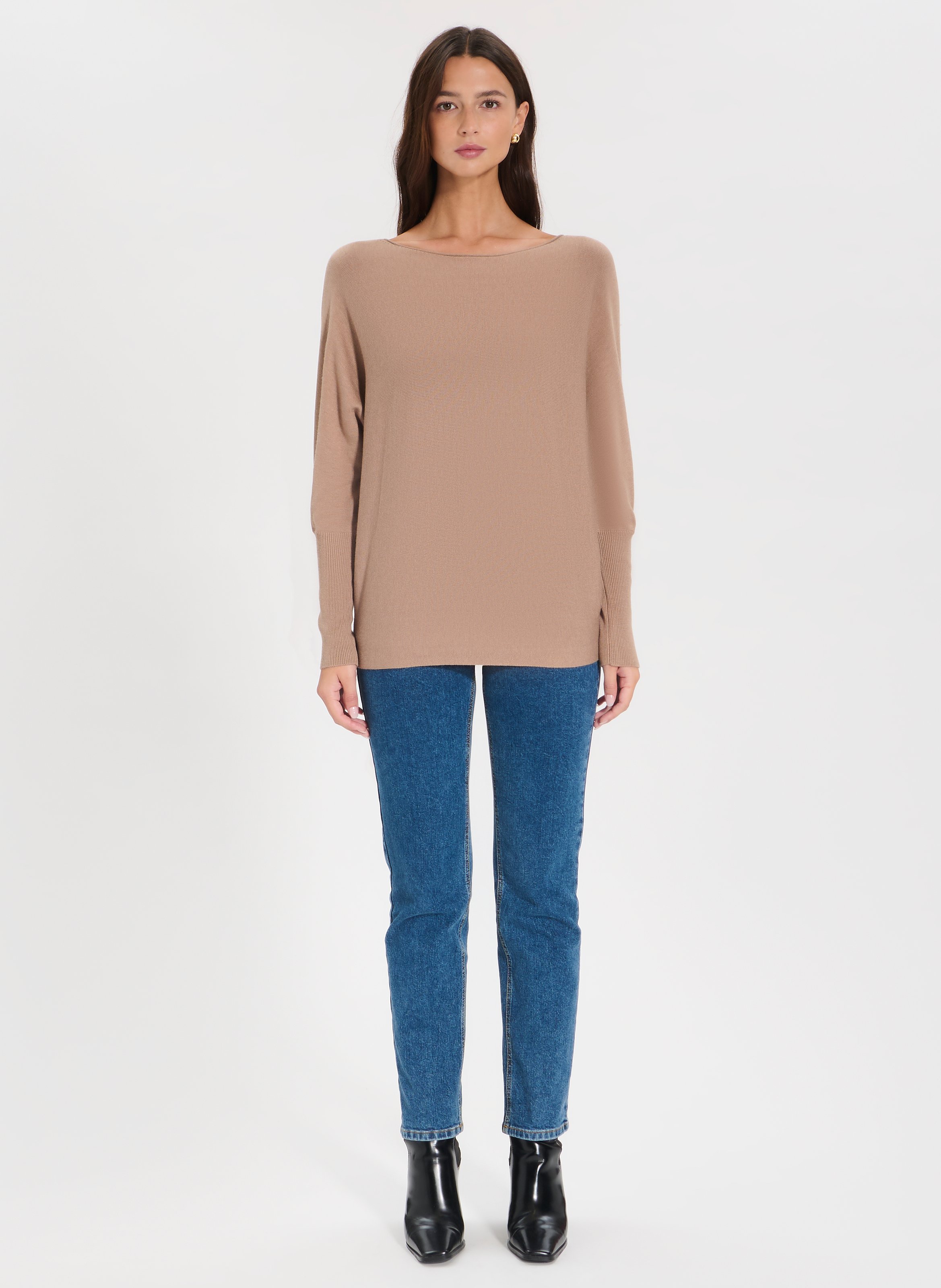 Pull  penseeboat ZAPA Marron