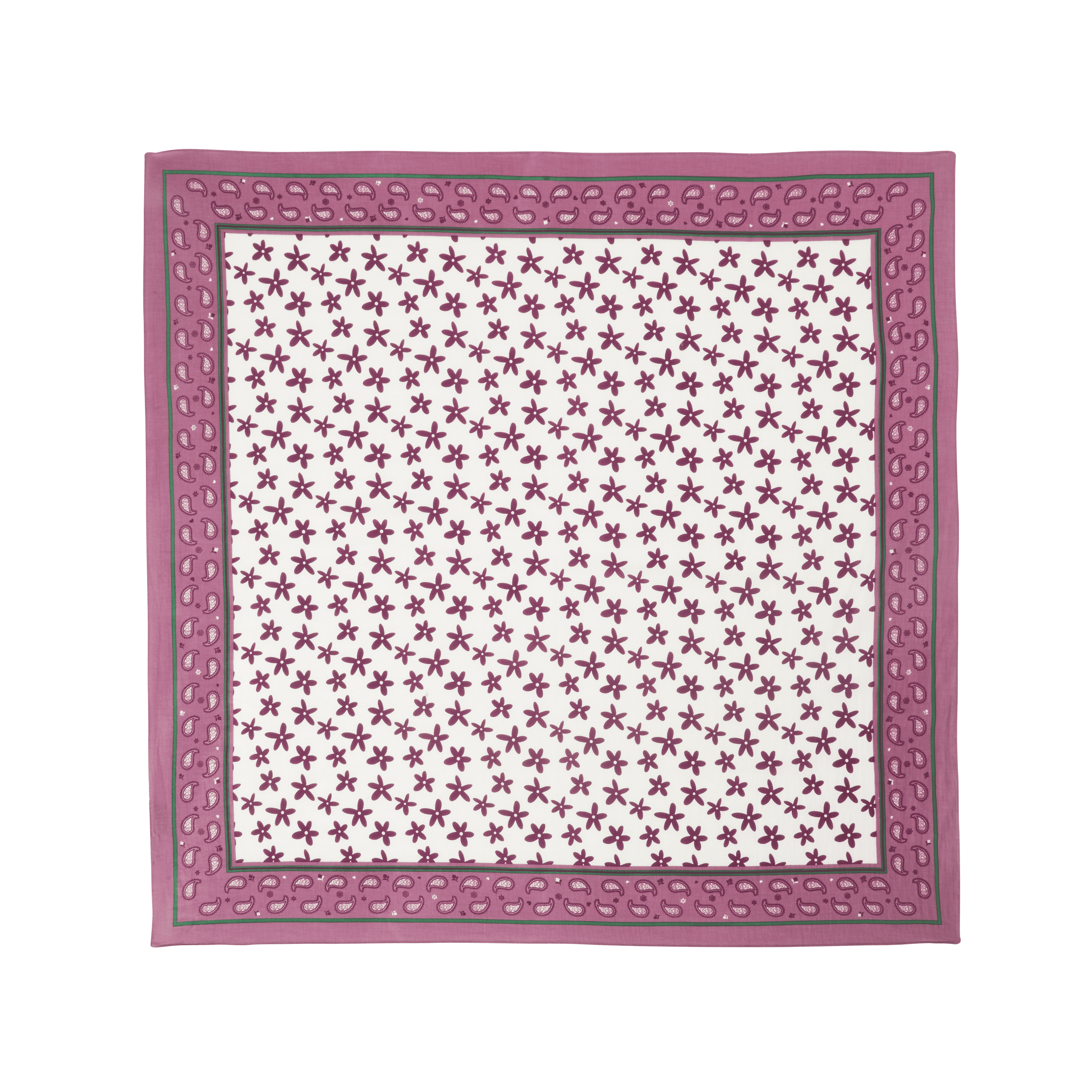 Foulard en coton biologique  Violet