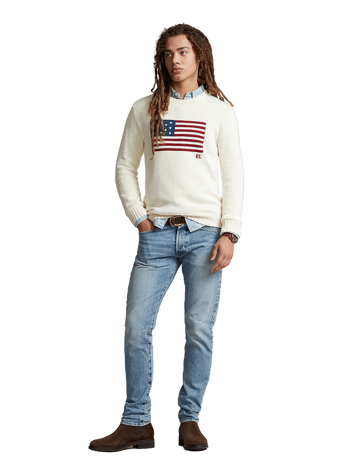 Cotton jeans POLO RALPH LAUREN Blue