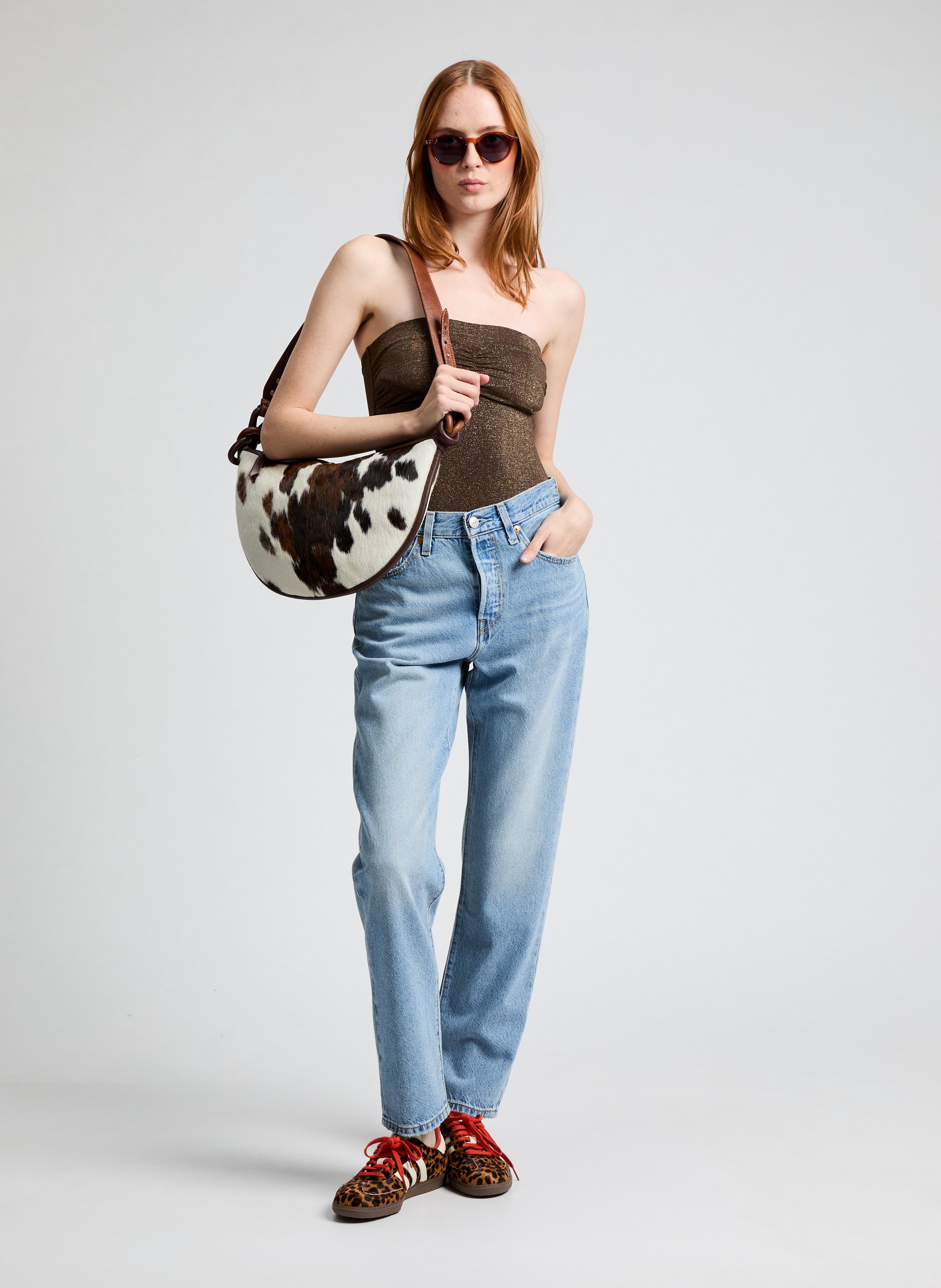 Jean 501 cropped LEVI&#039;S Bleu