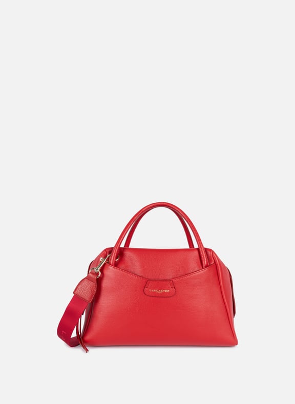 Sac cabas main - dune Rouge by LANCASTER LANCASTER Sac cabas main - dune Rouge