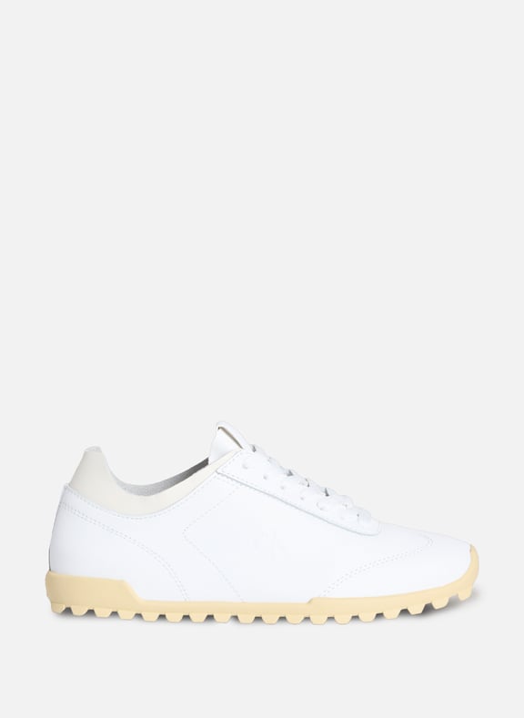 Baskets en cuir Blanc by CALVIN KLEIN CALVIN KLEIN Baskets en cuir Blanc