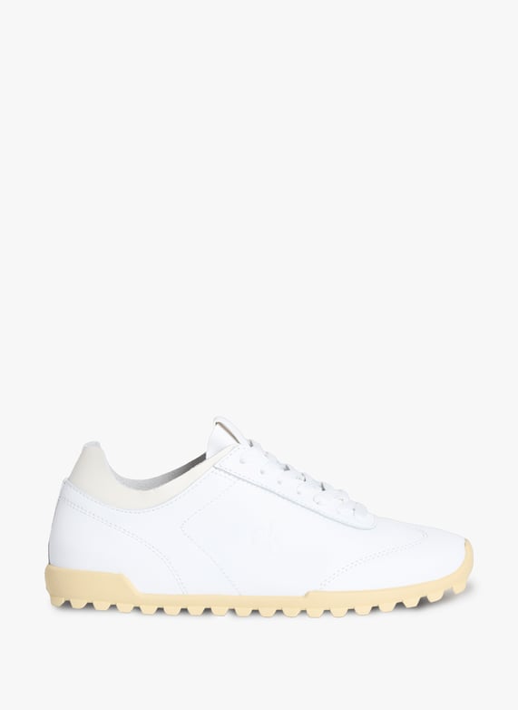 Baskets en cuir | Blanc by CALVIN KLEIN Baskets en cuir Blanc