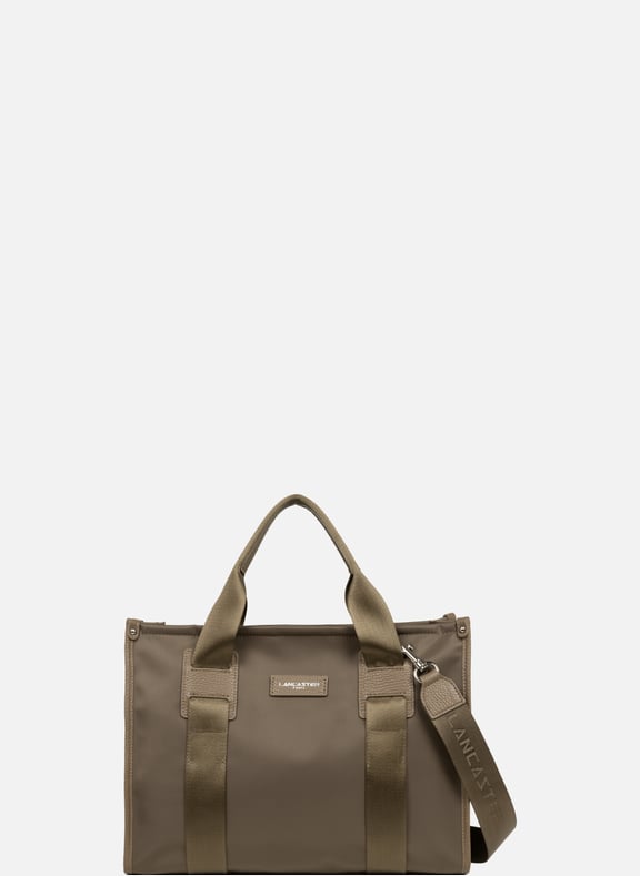 Sac cabas main - basic faculty Marron by LANCASTER LANCASTER Sac cabas main - basic faculty Marron