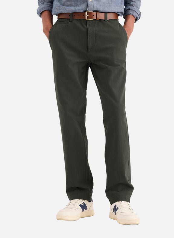 Prepster cotton trousers Khaki by DOCKERS DOCKERS Prepster cotton trousers Khaki