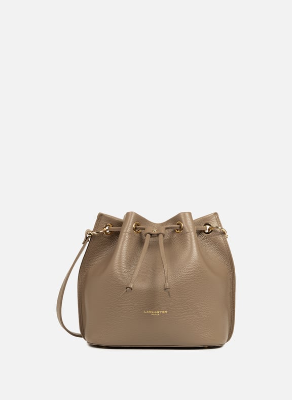 Sac bourse - alba double Marron by LANCASTER LANCASTER Sac bourse - alba double Marron