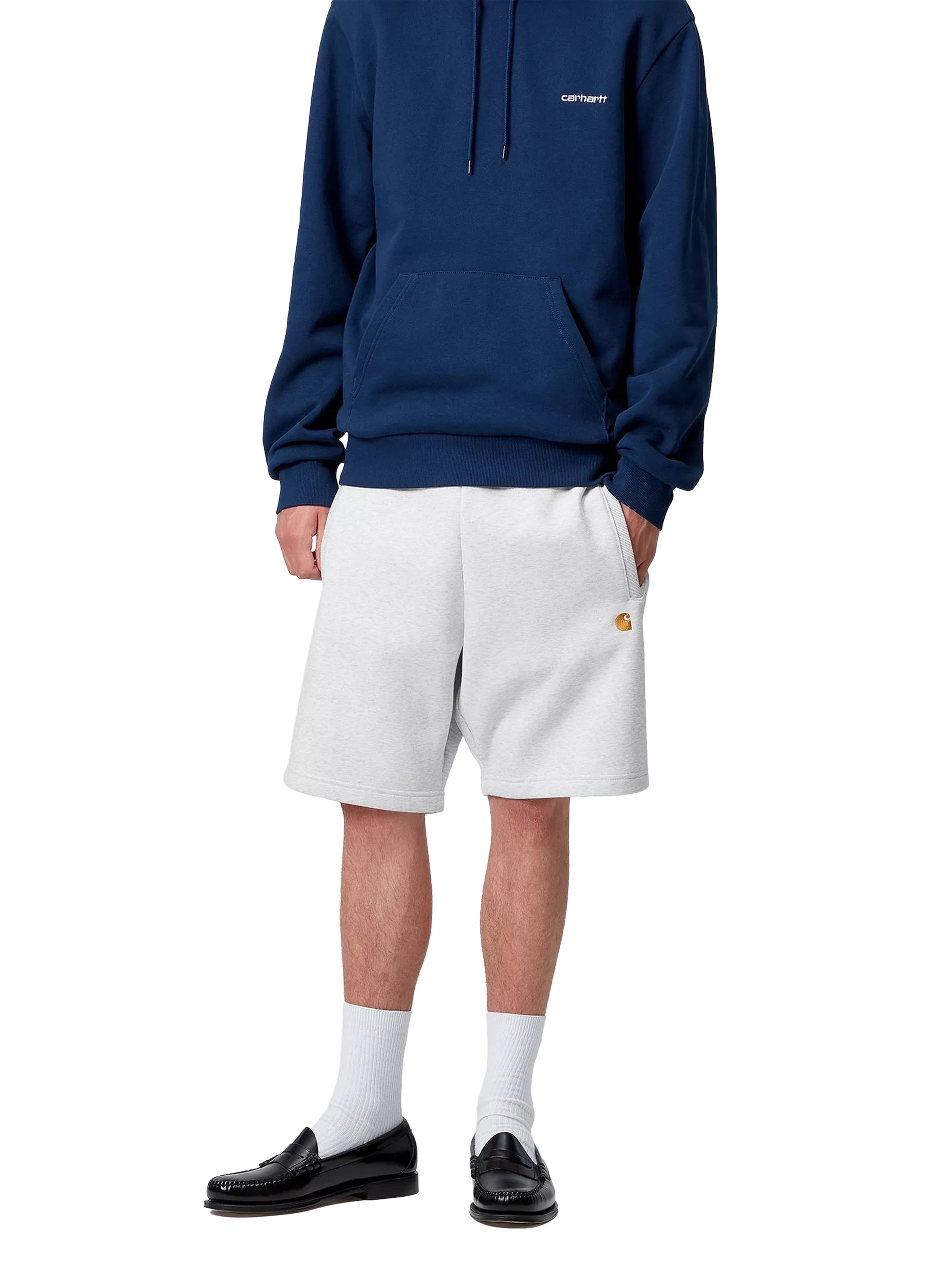 Cotton blend Shorts CARHARTT WIP Grey