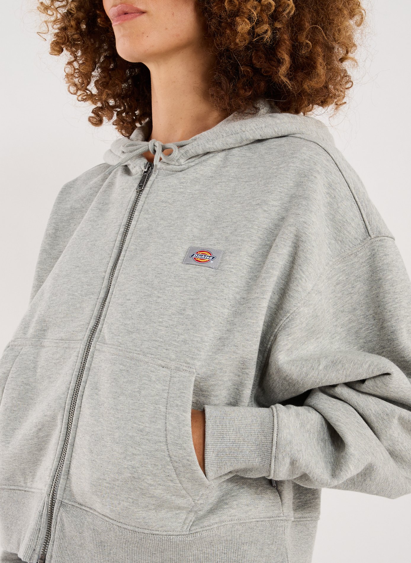 Hoodie in blended cotton DICKIES Grey